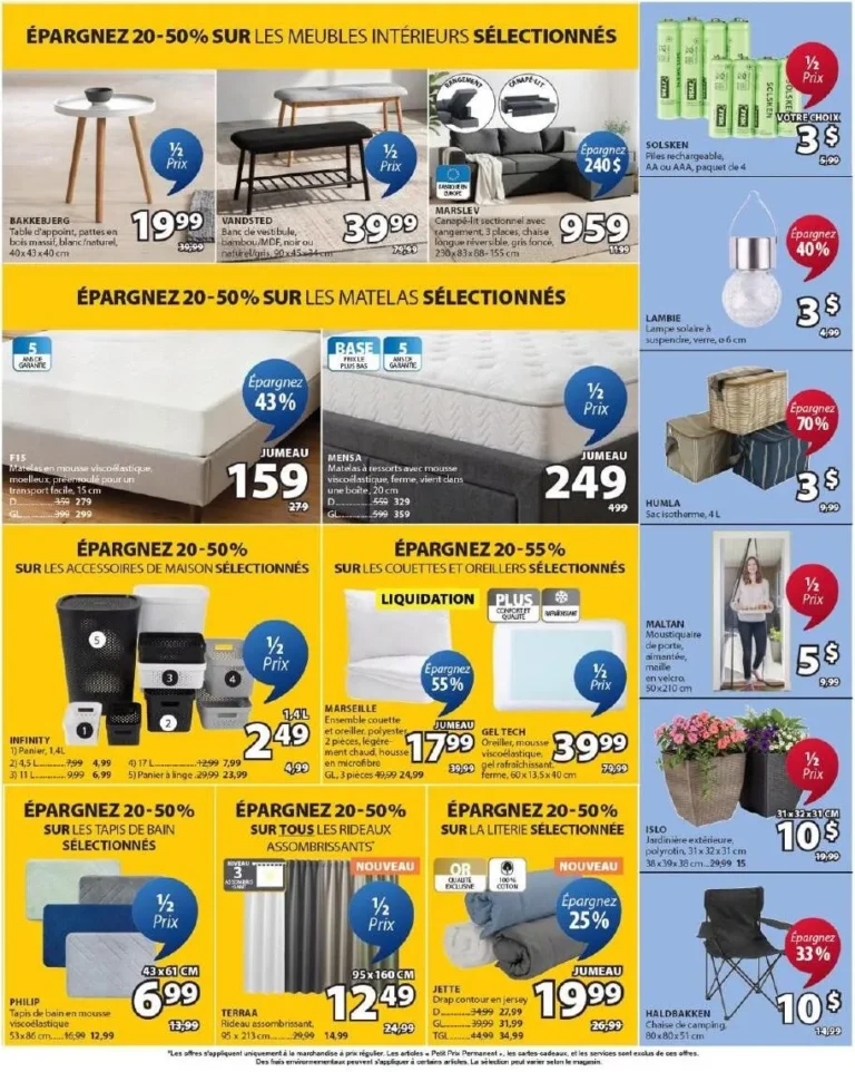 Page 2 de la circulaire Jysk