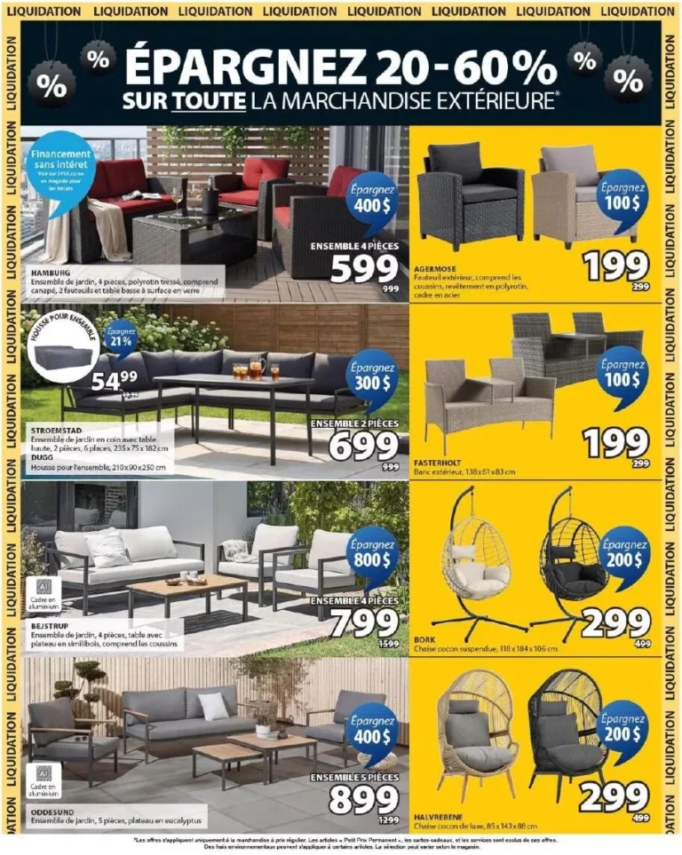 Page 3 de la circulaire Jysk
