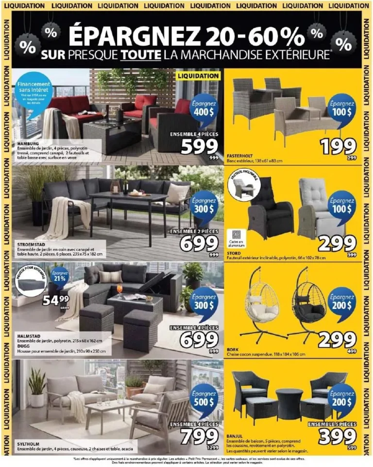 Page 3 de la circulaire Jysk