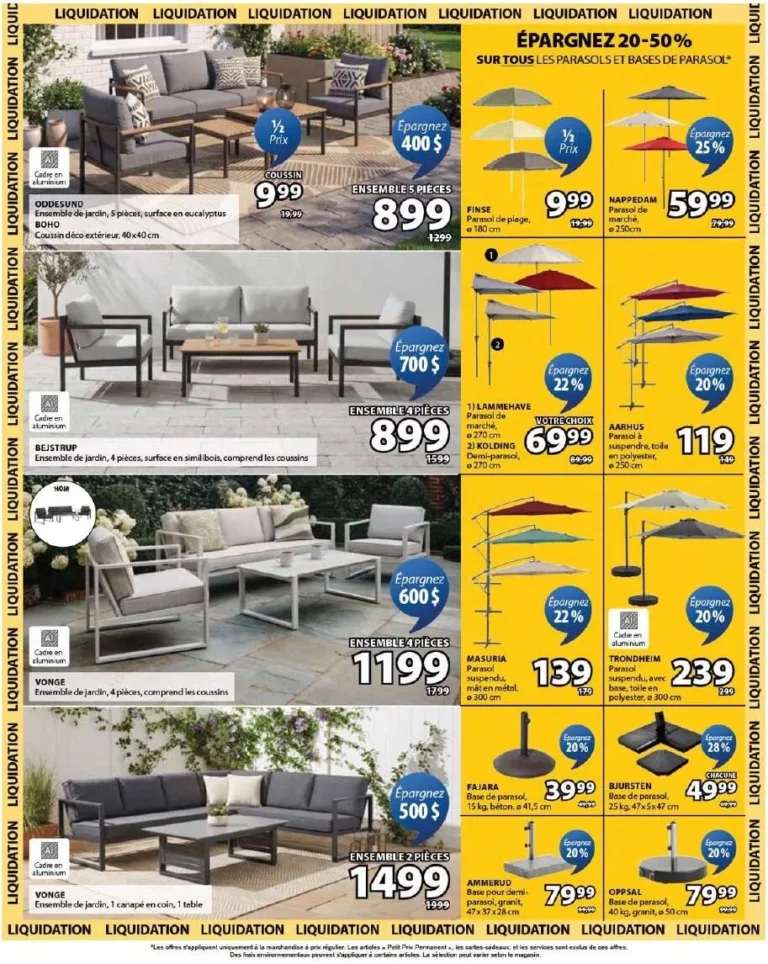 Page 4 de la circulaire Jysk