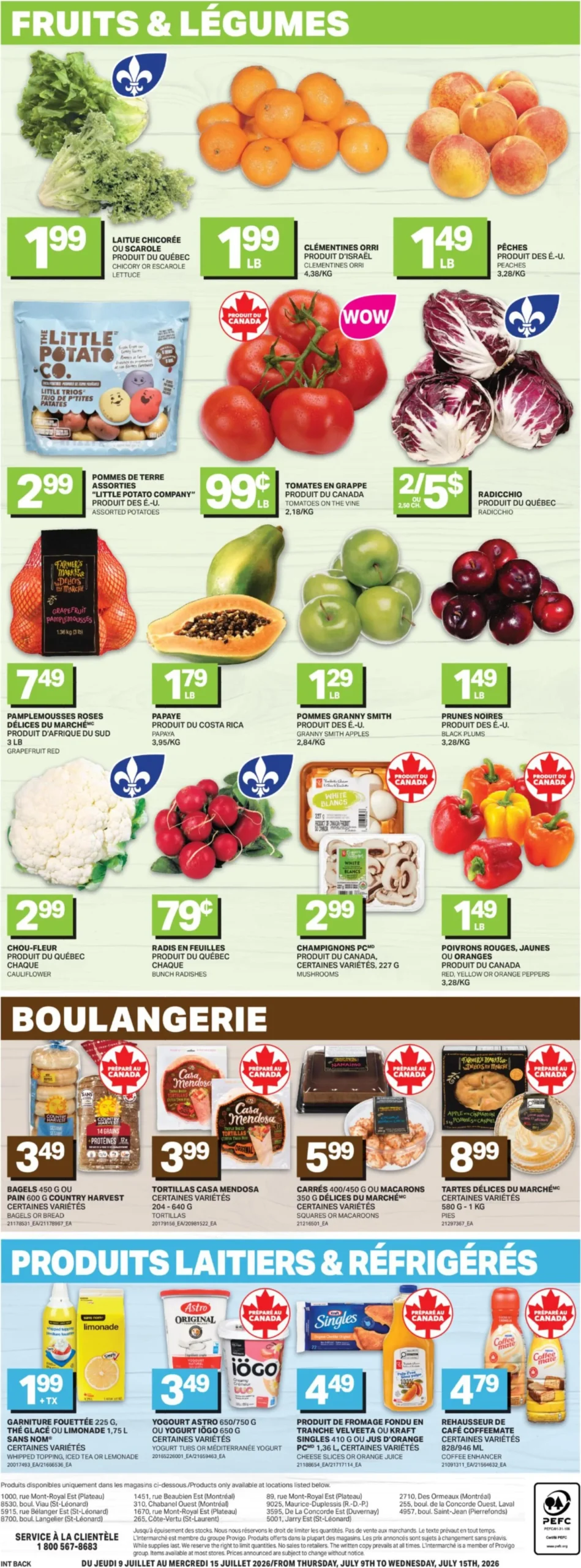 Page 3 de la circulaire L’Intermarché Destination FraîCheur