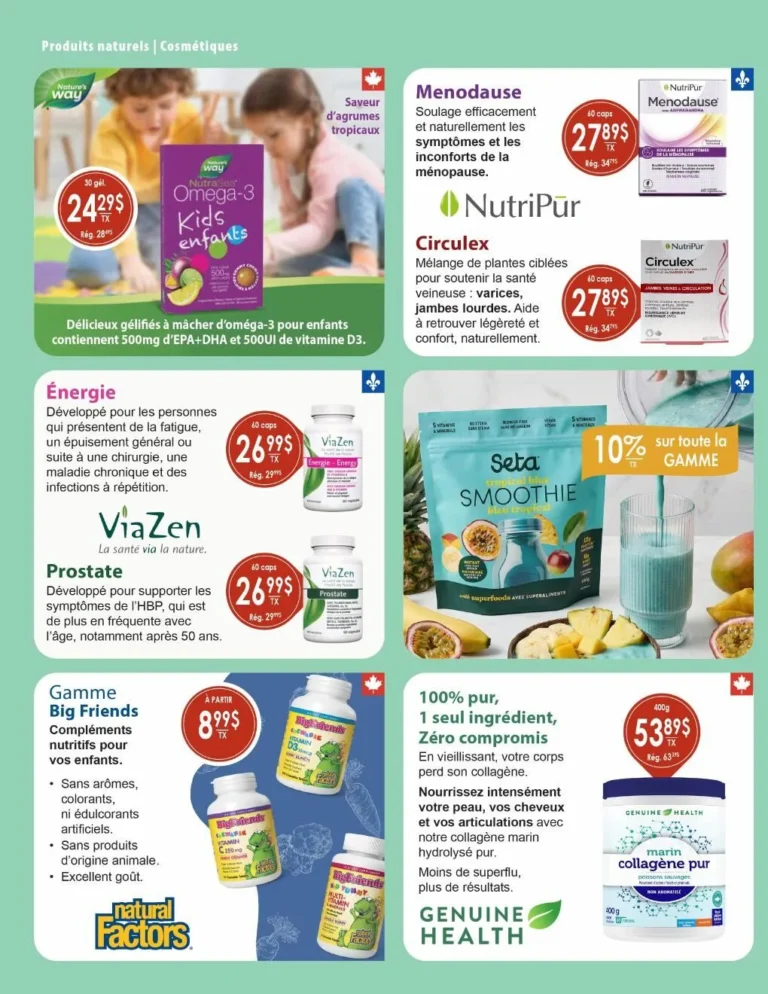 Page 2 de la circulaire La Manne Épicerie Santé