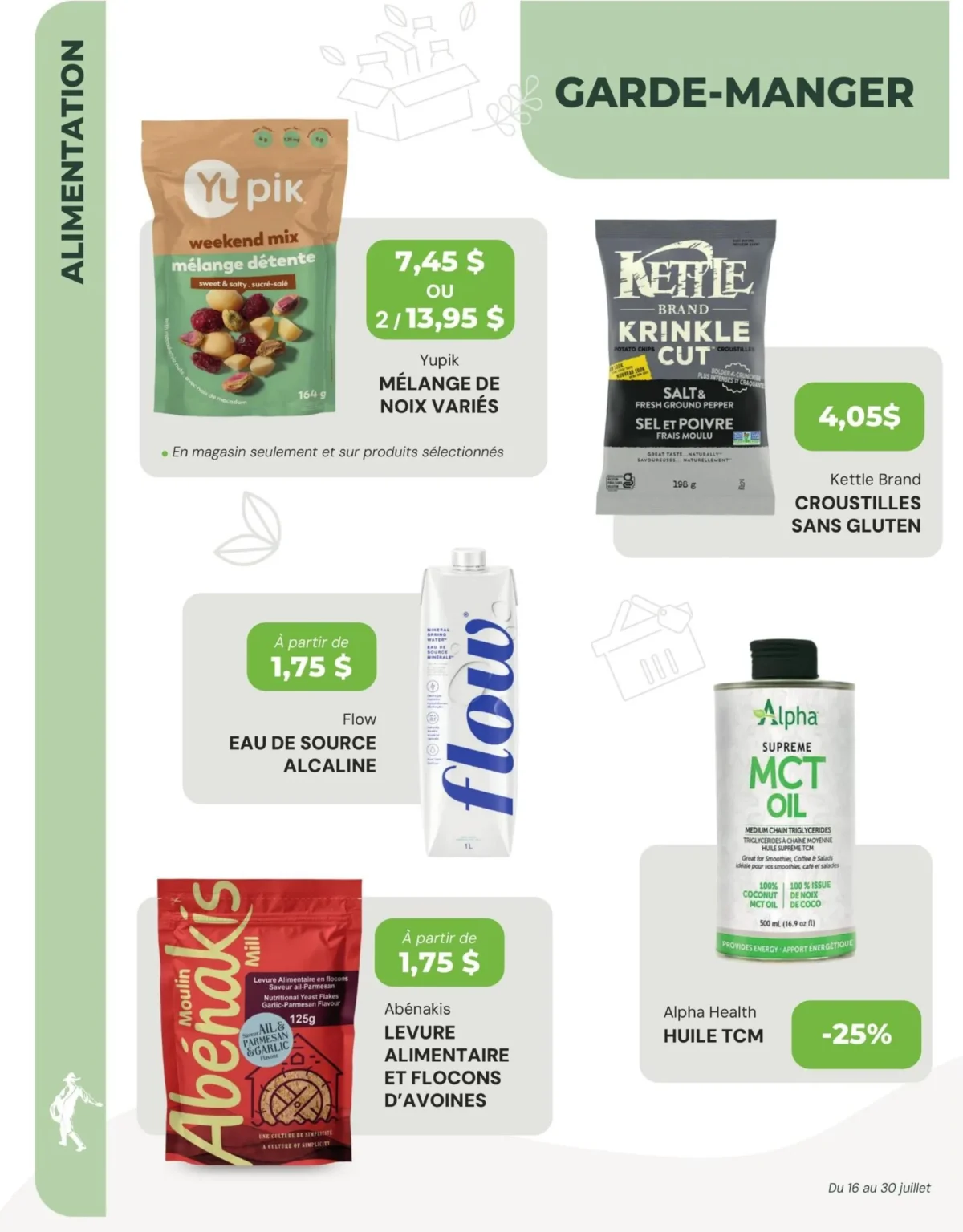 Page 4 de la circulaire La Moisson Supermarché Santé