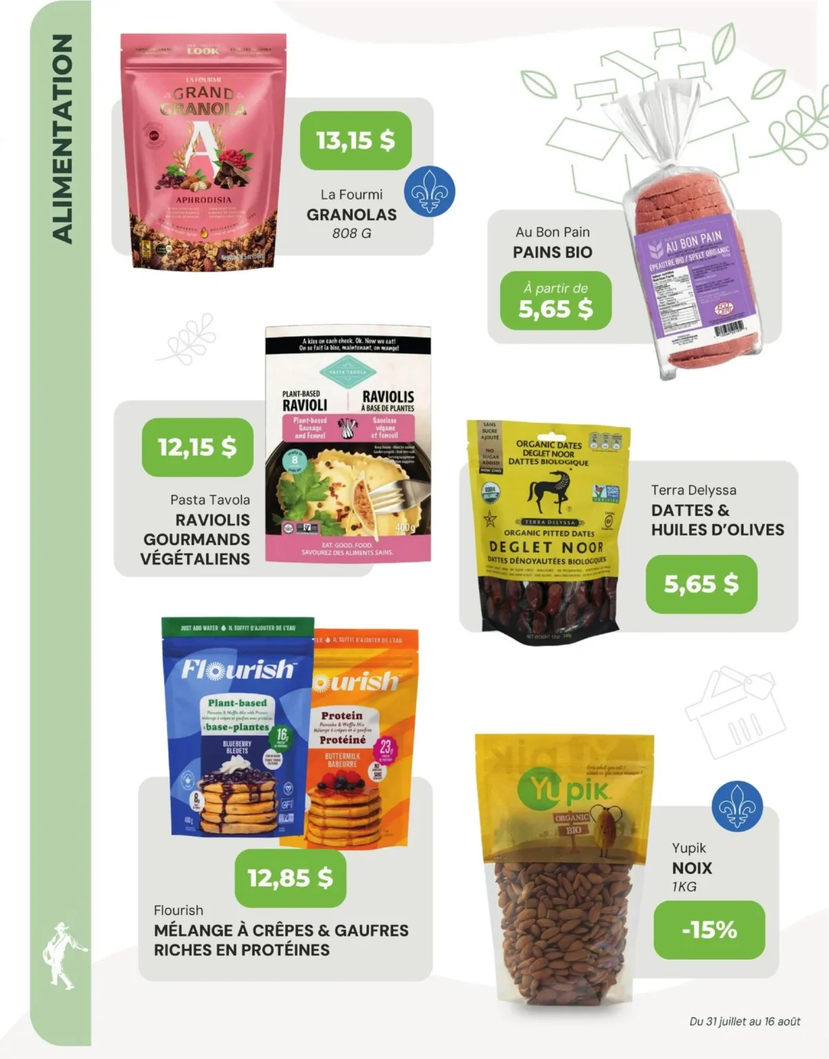 Page 5 de la circulaire La Moisson Supermarché Santé