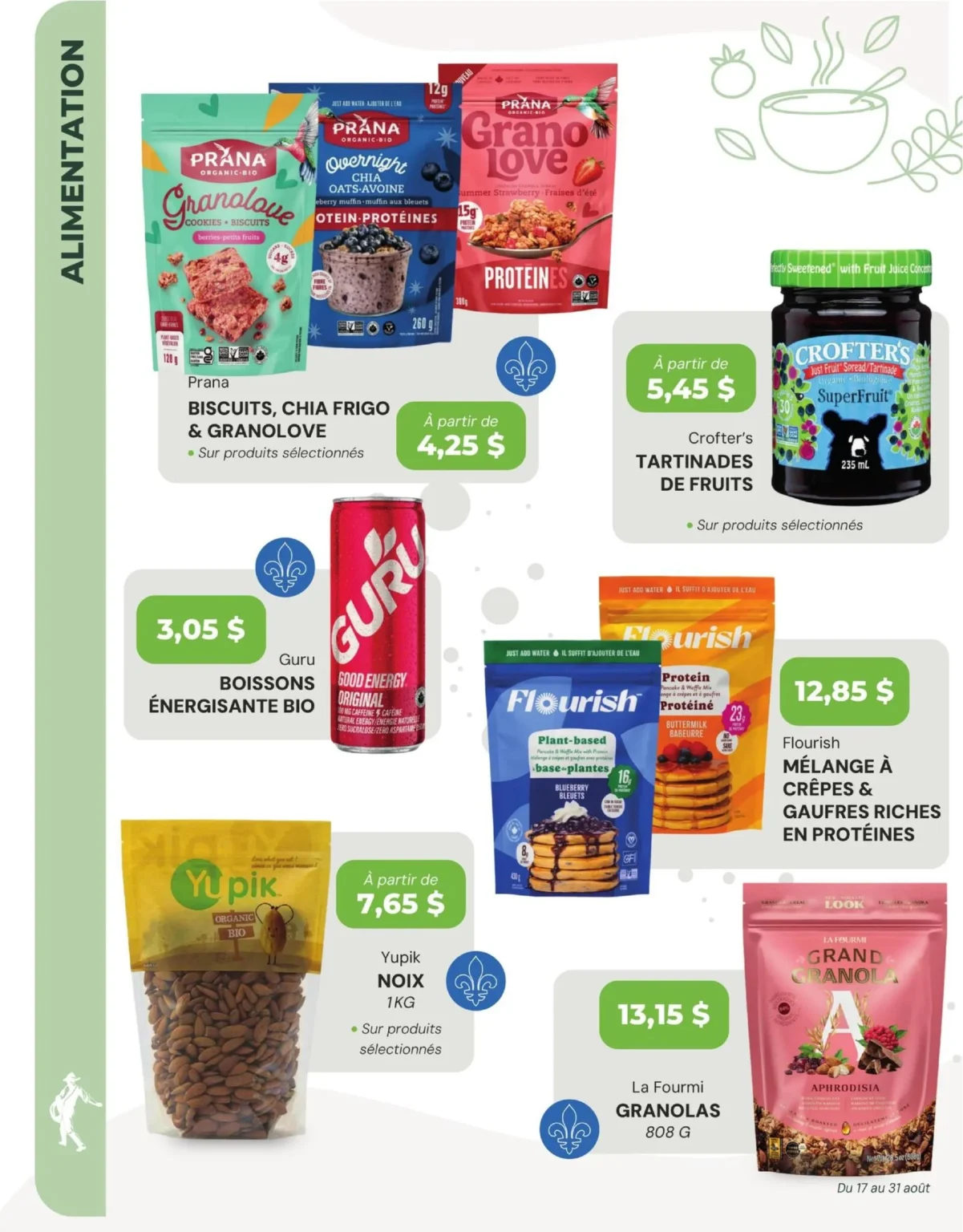 Page 3 de la circulaire La Moisson Supermarché Santé