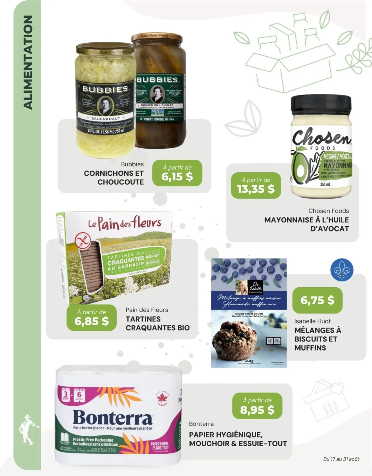 Page 5 de la circulaire La Moisson Supermarché Santé