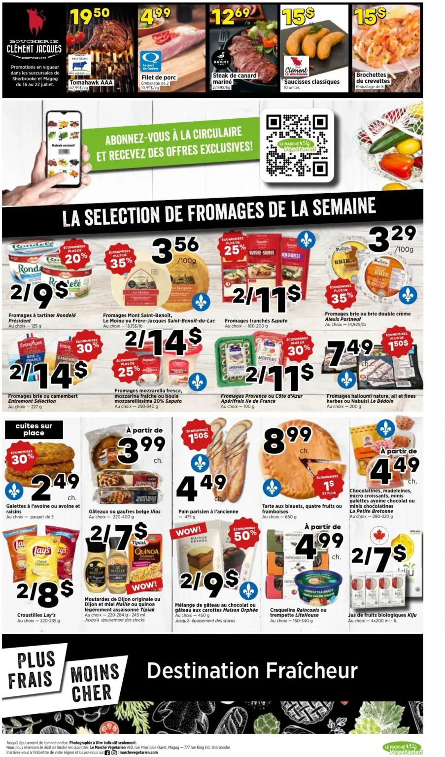 Page 3 de la circulaire Le Marché Végétarien