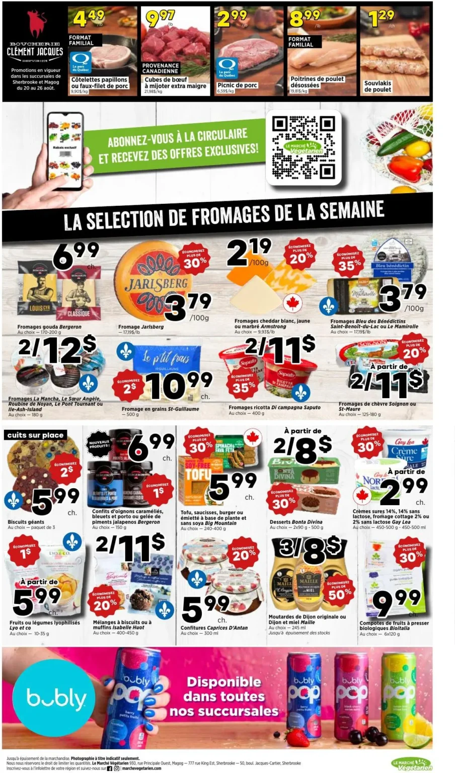 Page 3 de la circulaire Le Marché Végétarien