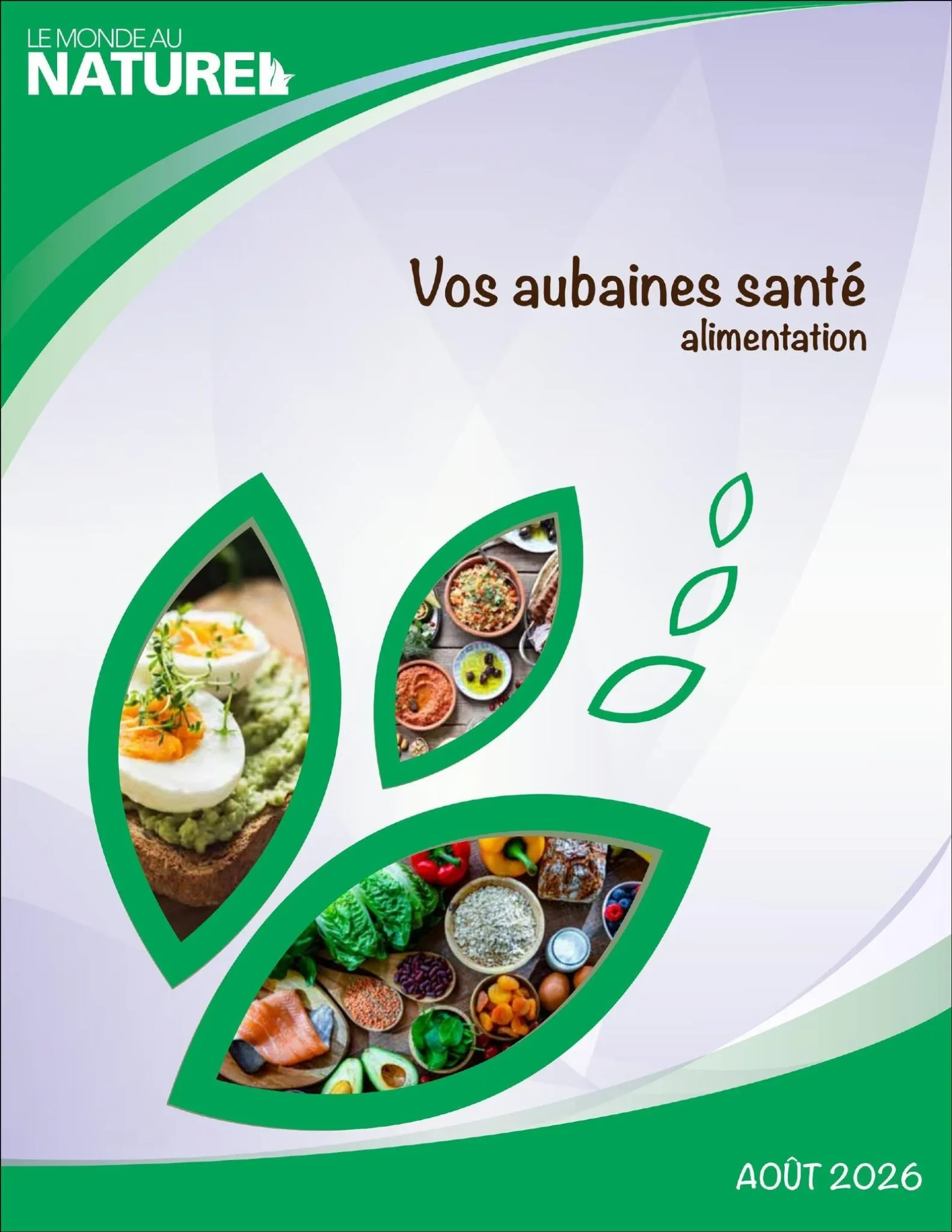 Page 1 de la circulaire Le Monde Au Naturel