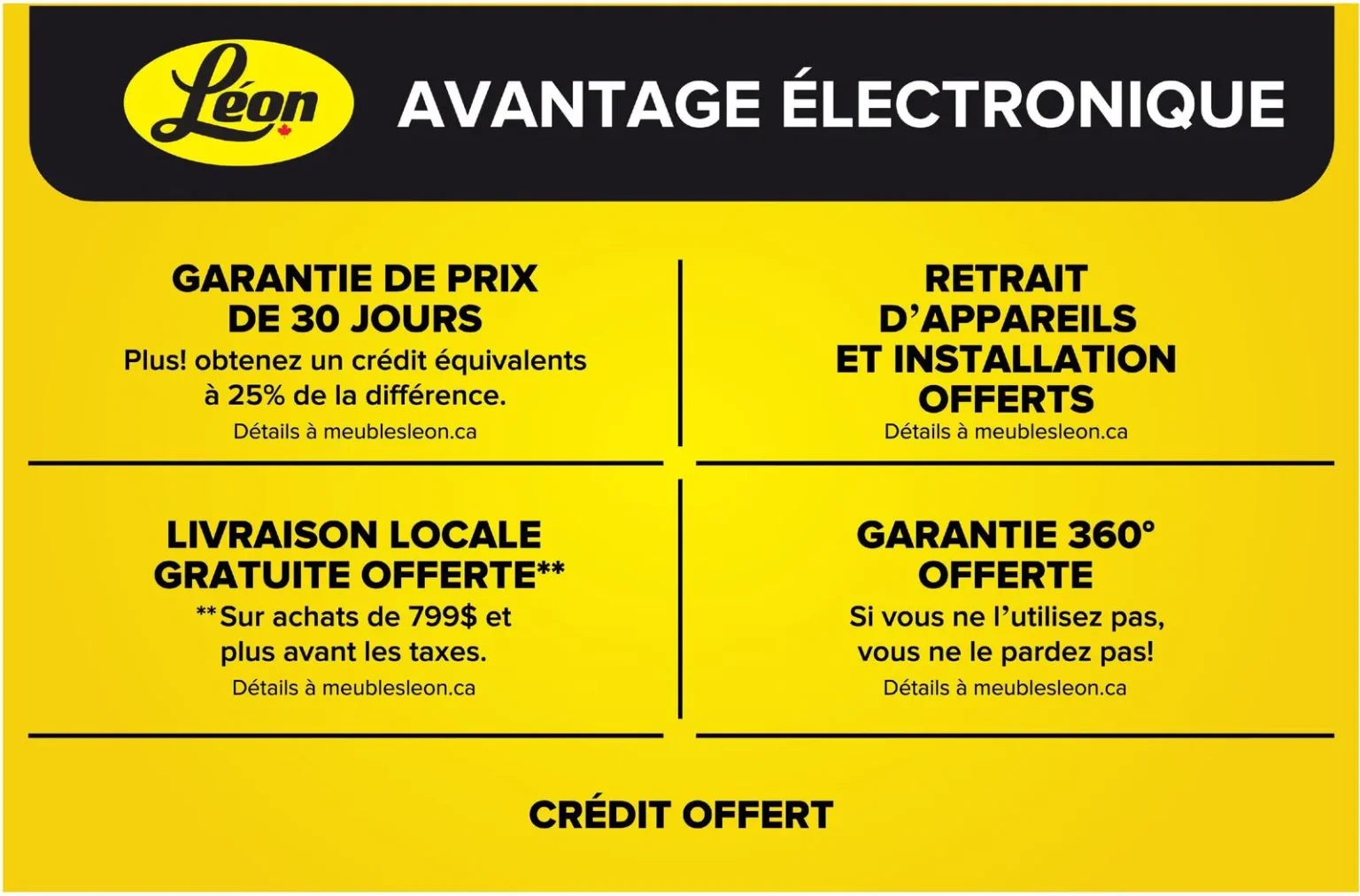 Page 5 de la circulaire Léon Électronique