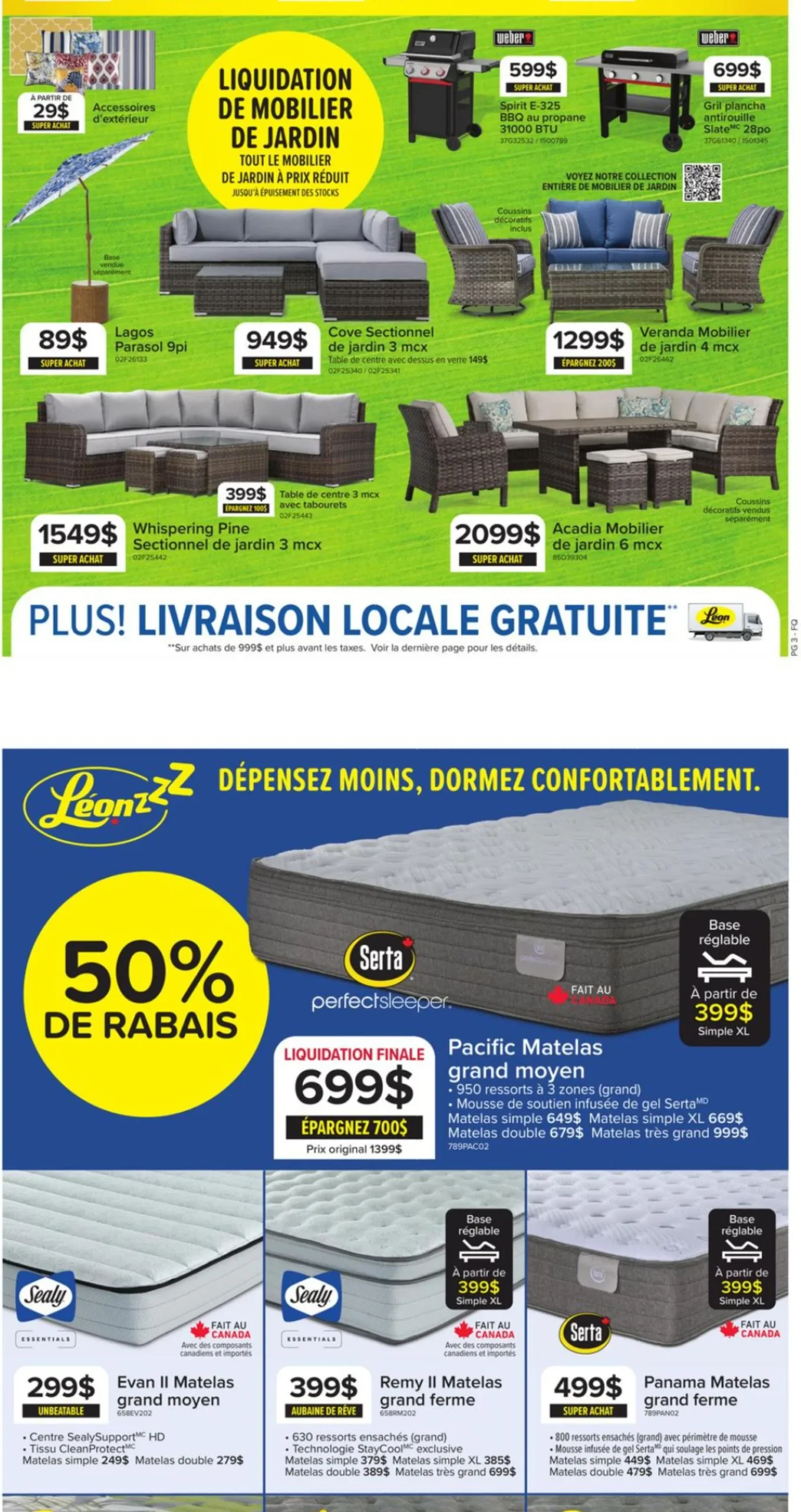 Page 4 de la circulaire Léon Super Solde Canadien