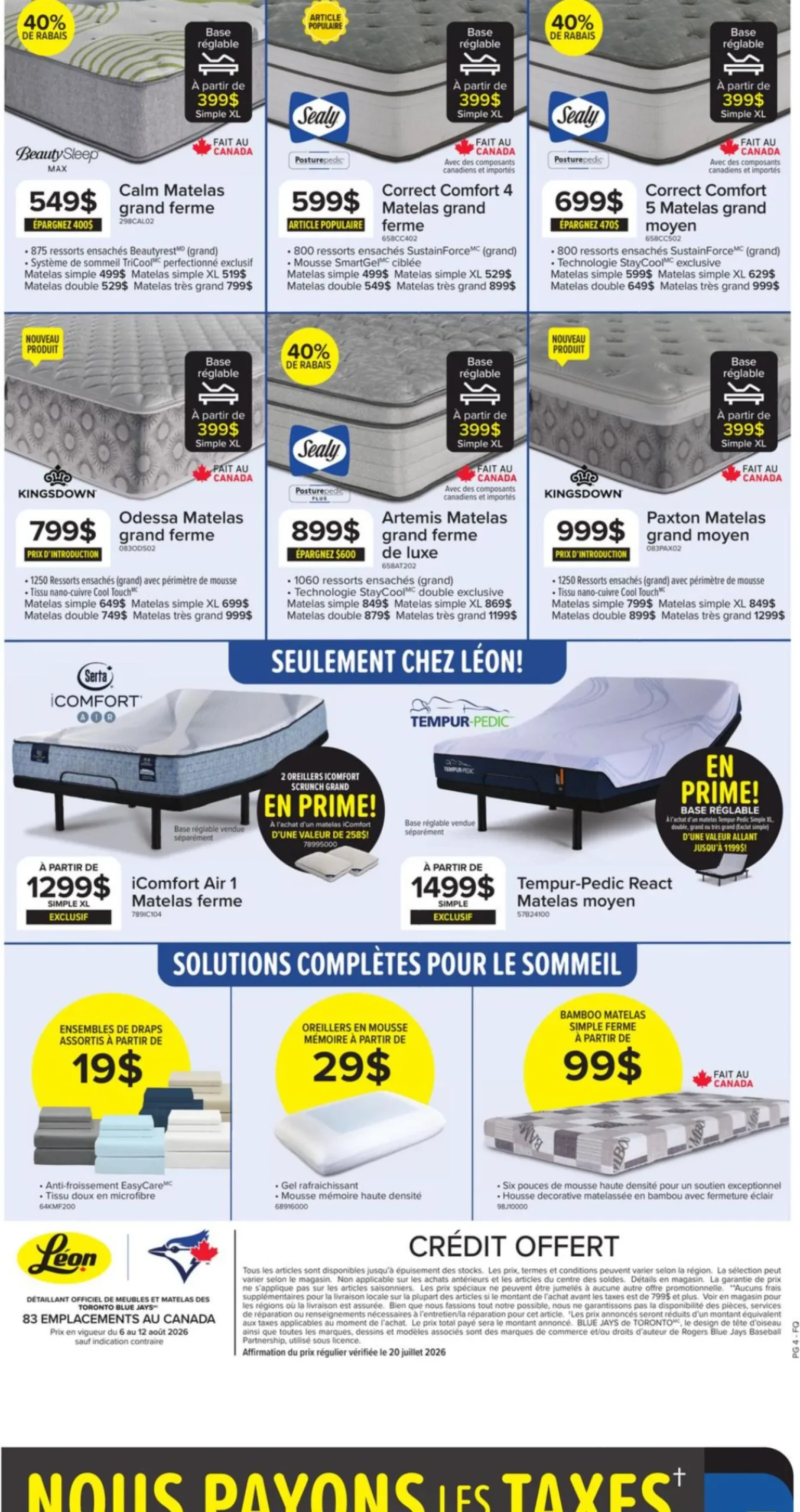 Page 5 de la circulaire Léon Super Solde Canadien