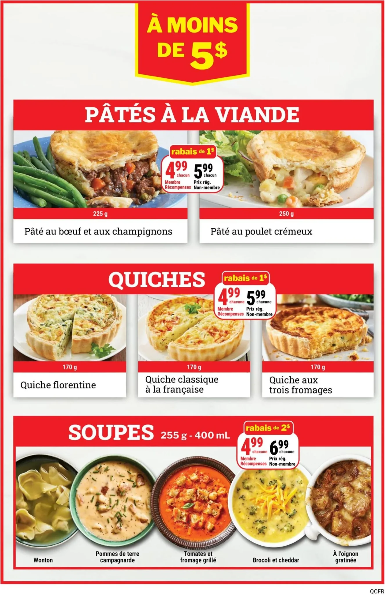 Page 2 de la circulaire Les Aliments M&M