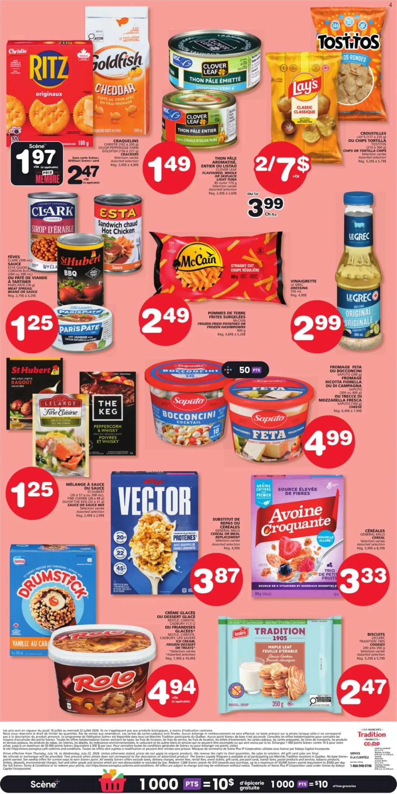 Page 2 de la circulaire Les Marchés Tradition Marchés Coop