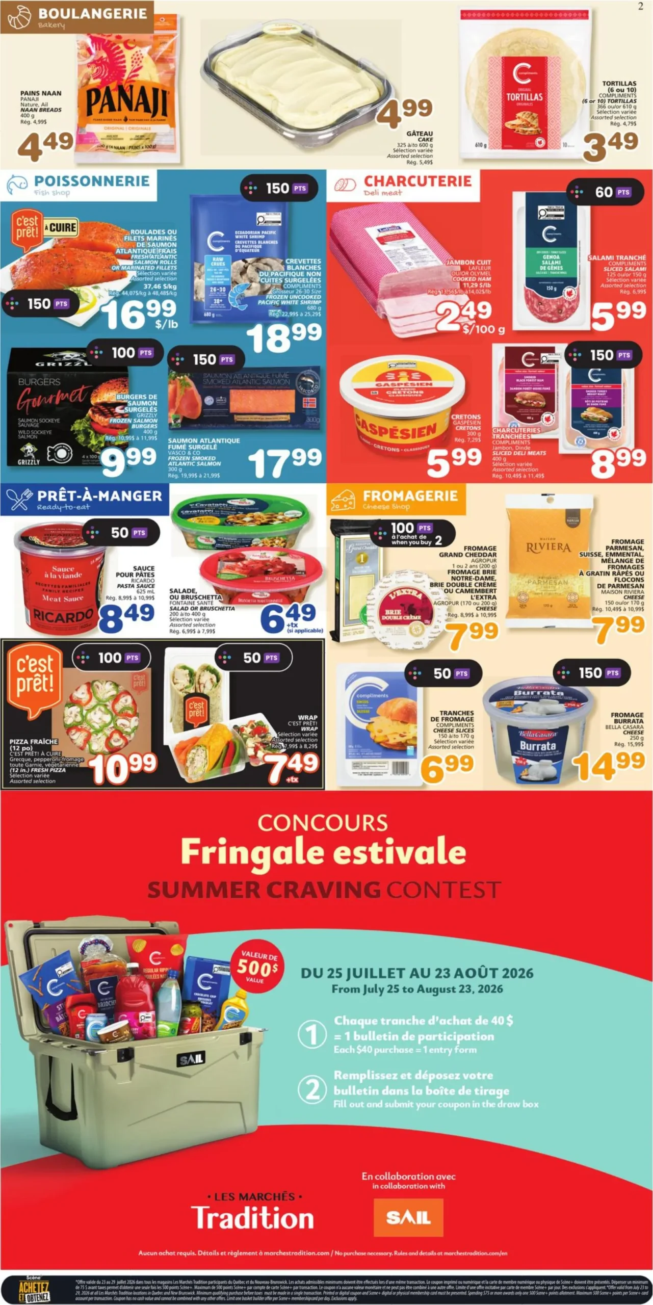 Page 2 de la circulaire Les Marchés Tradition Marchés Coop