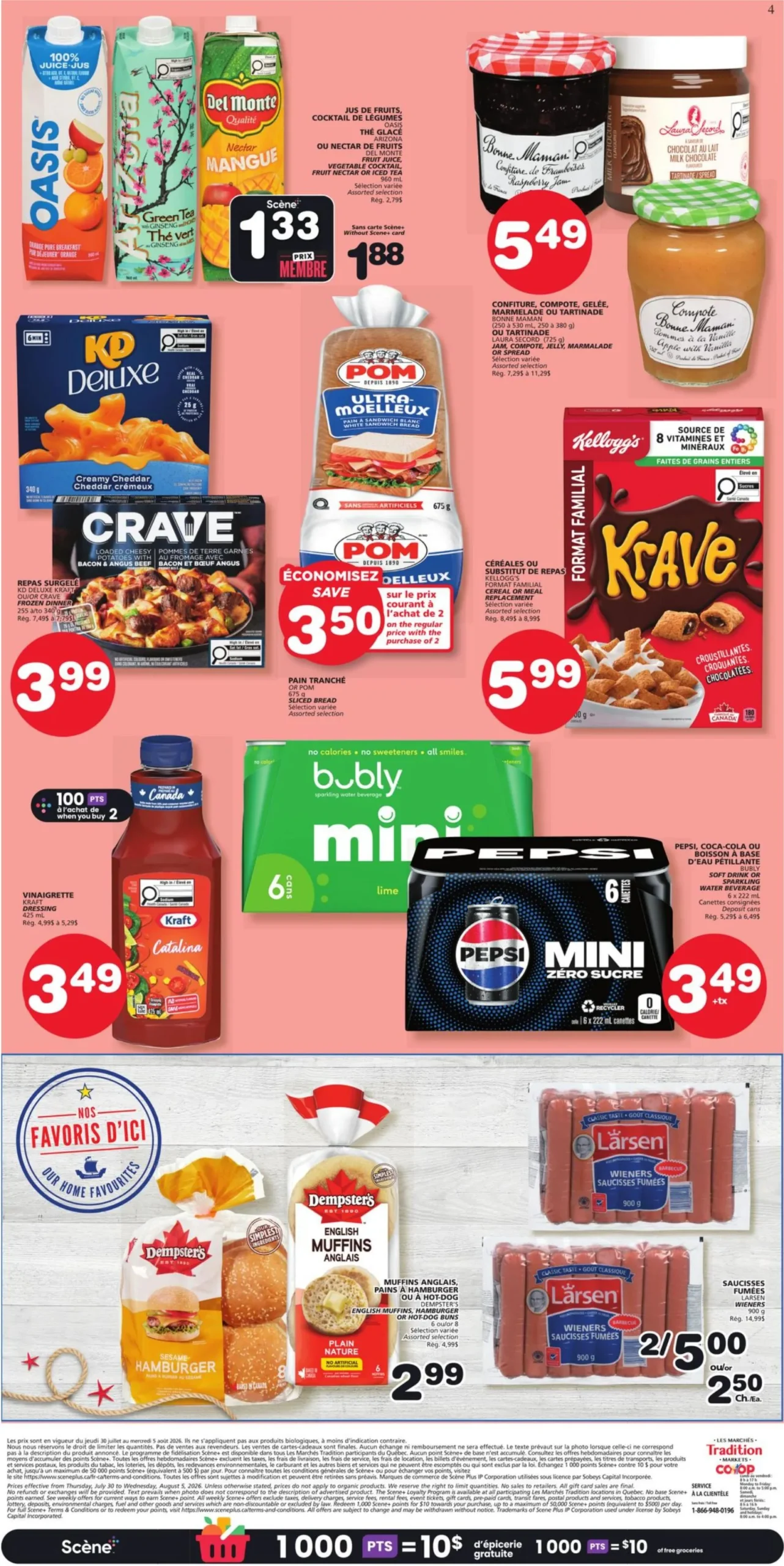 Page 2 de la circulaire Les Marchés Tradition Marchés Coop