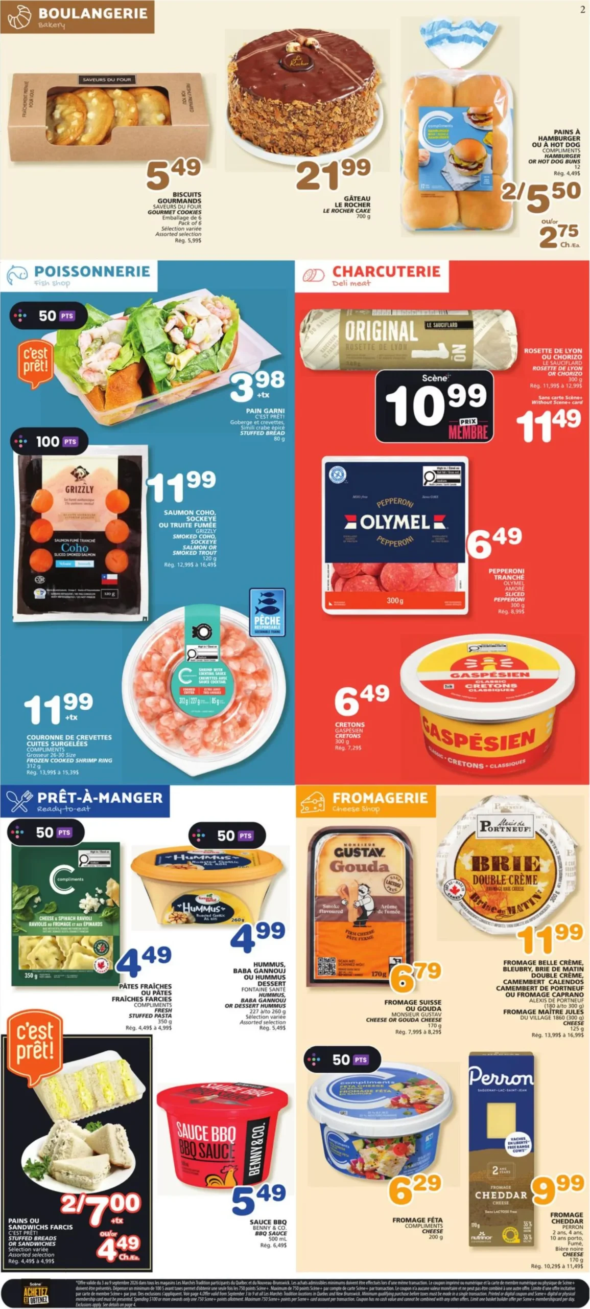 Page 2 de la circulaire Les Marchés Tradition Marchés Coop
