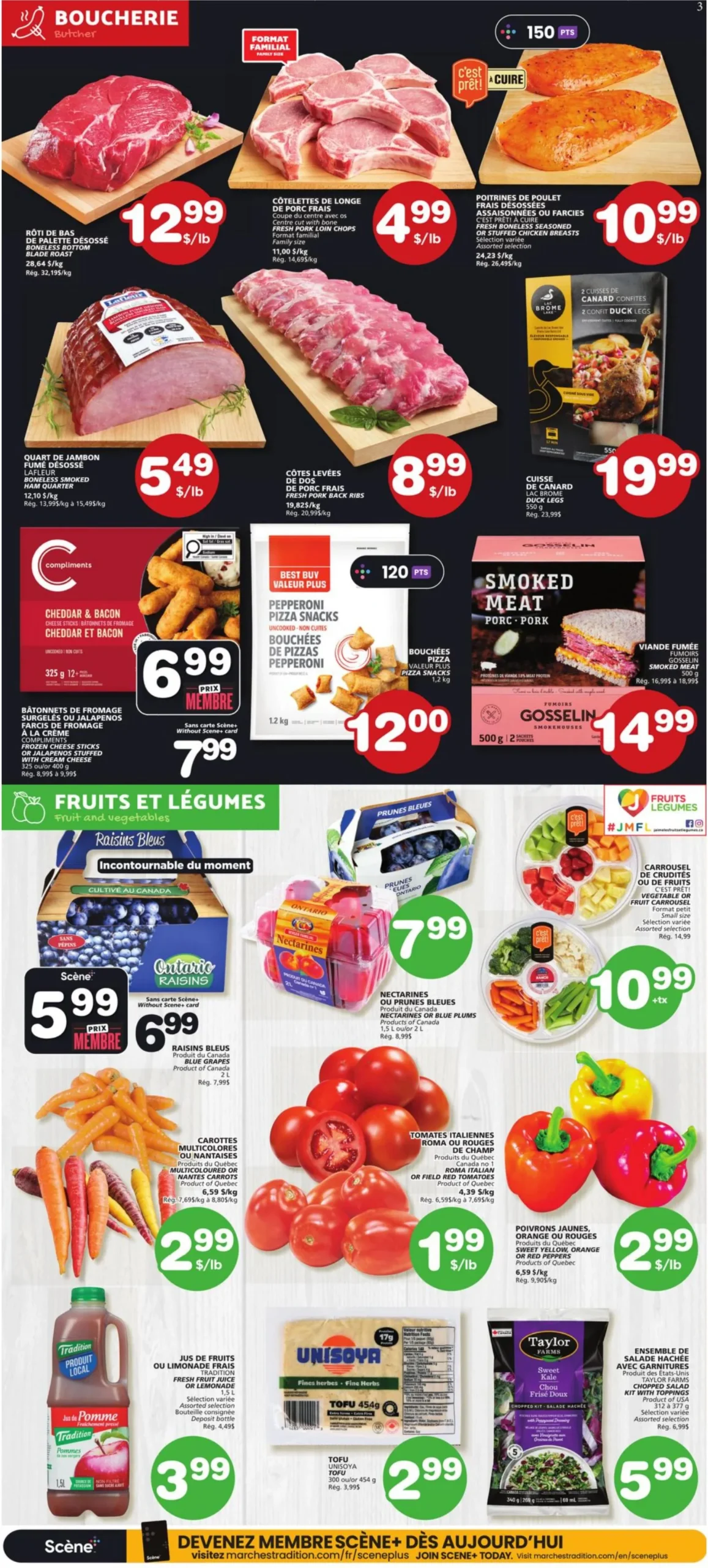 Page 3 de la circulaire Les Marchés Tradition Marchés Coop