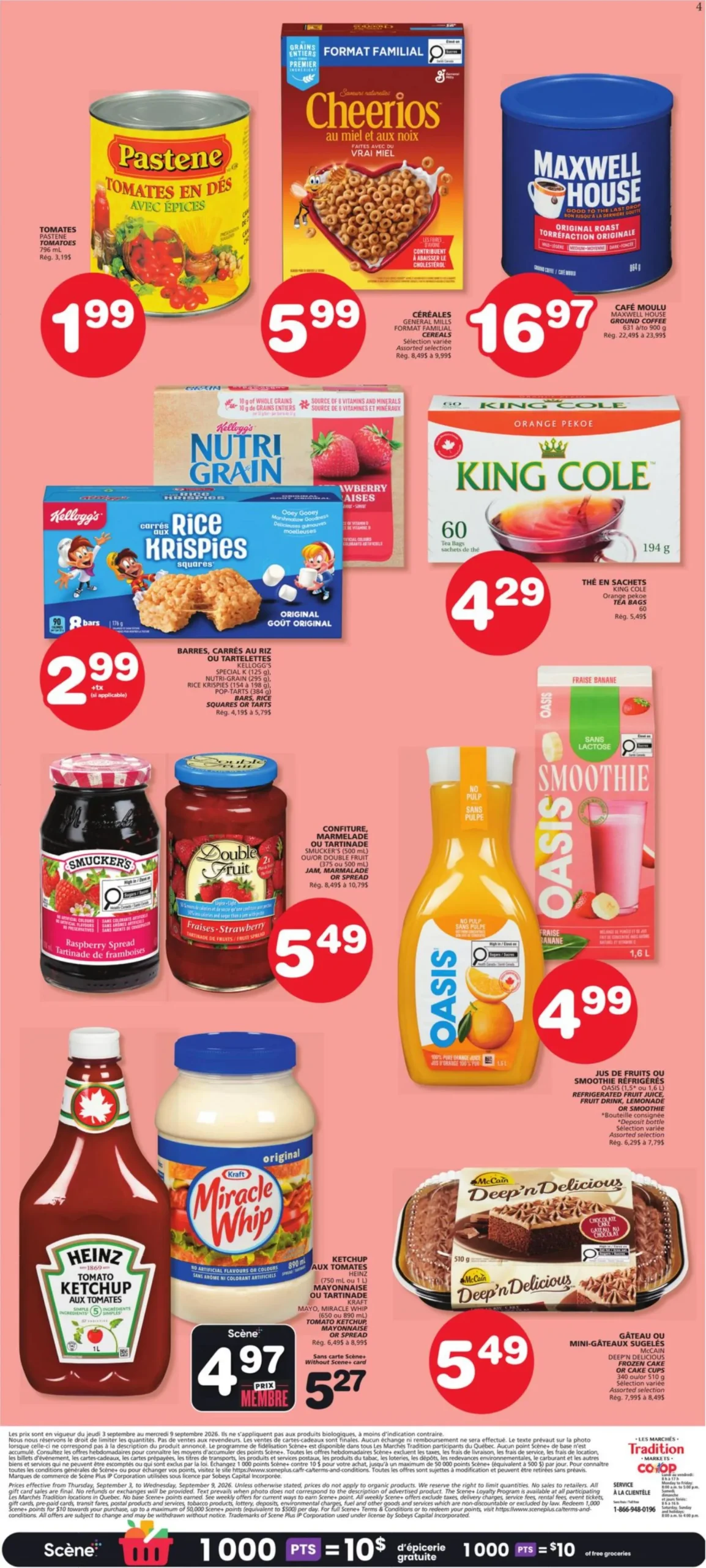 Page 4 de la circulaire Les Marchés Tradition Marchés Coop