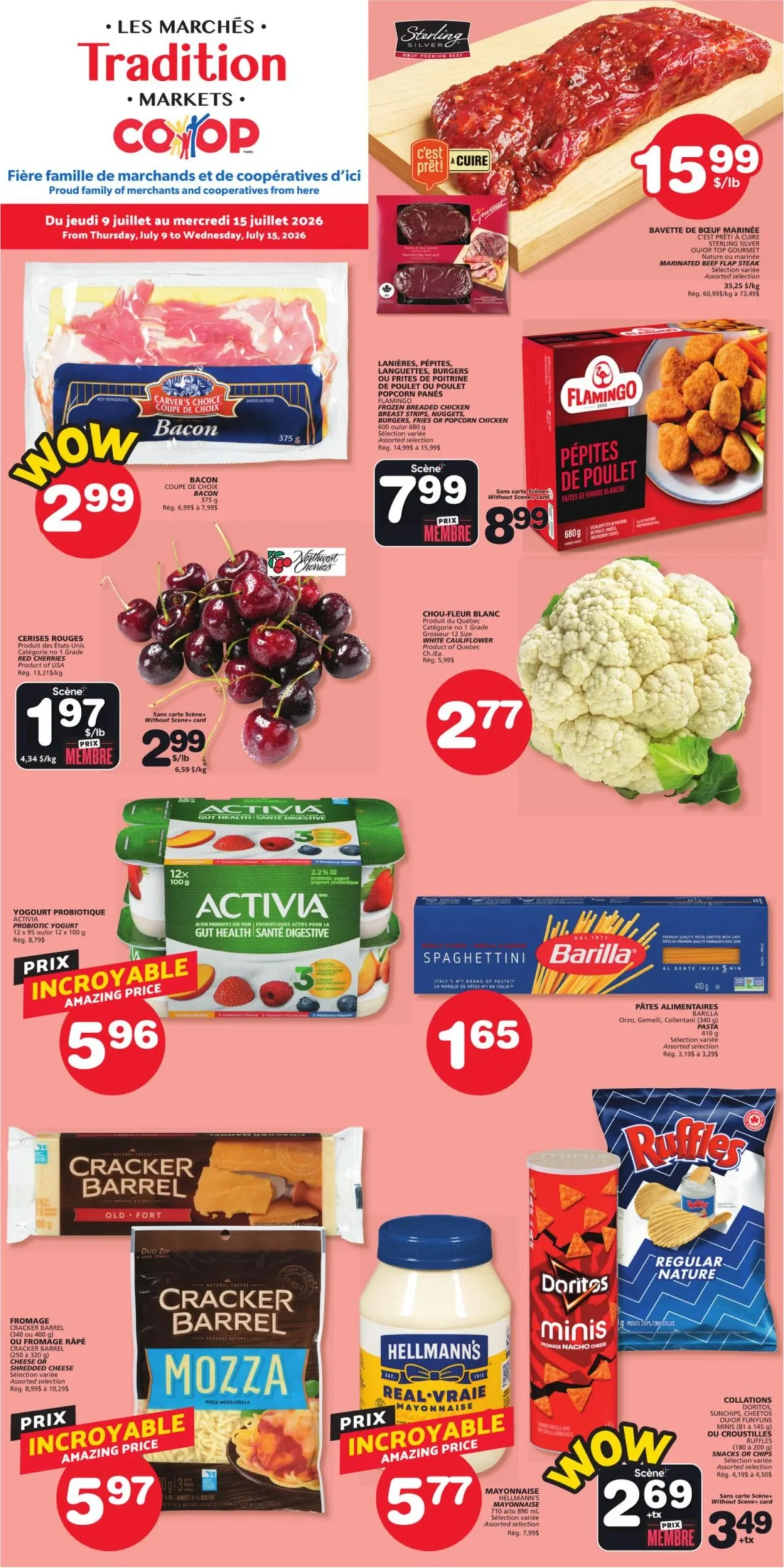 Page 1 de la circulaire Les MarchéS Tradition MarchéS Coop