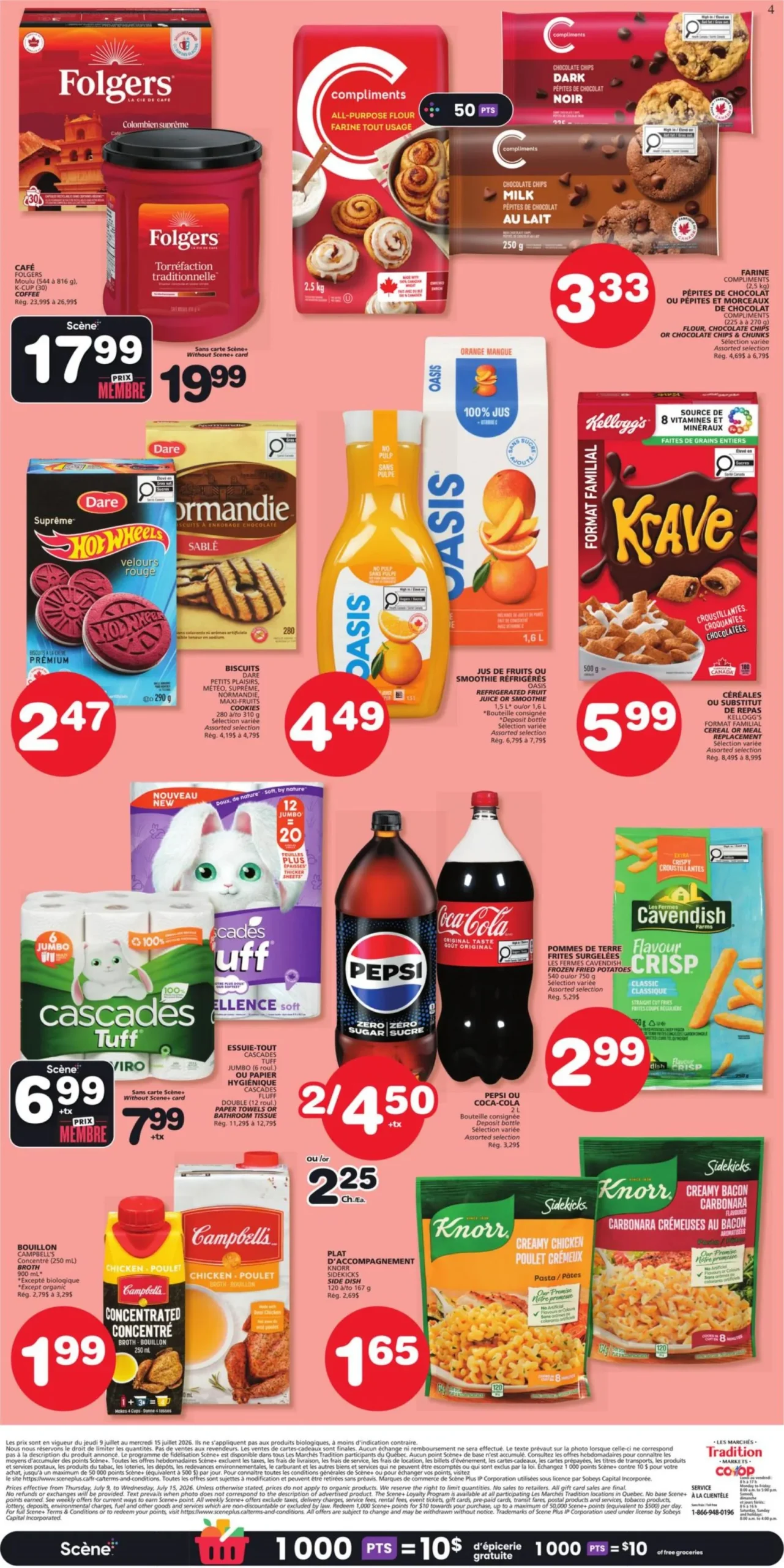 Page 2 de la circulaire Les MarchéS Tradition MarchéS Coop