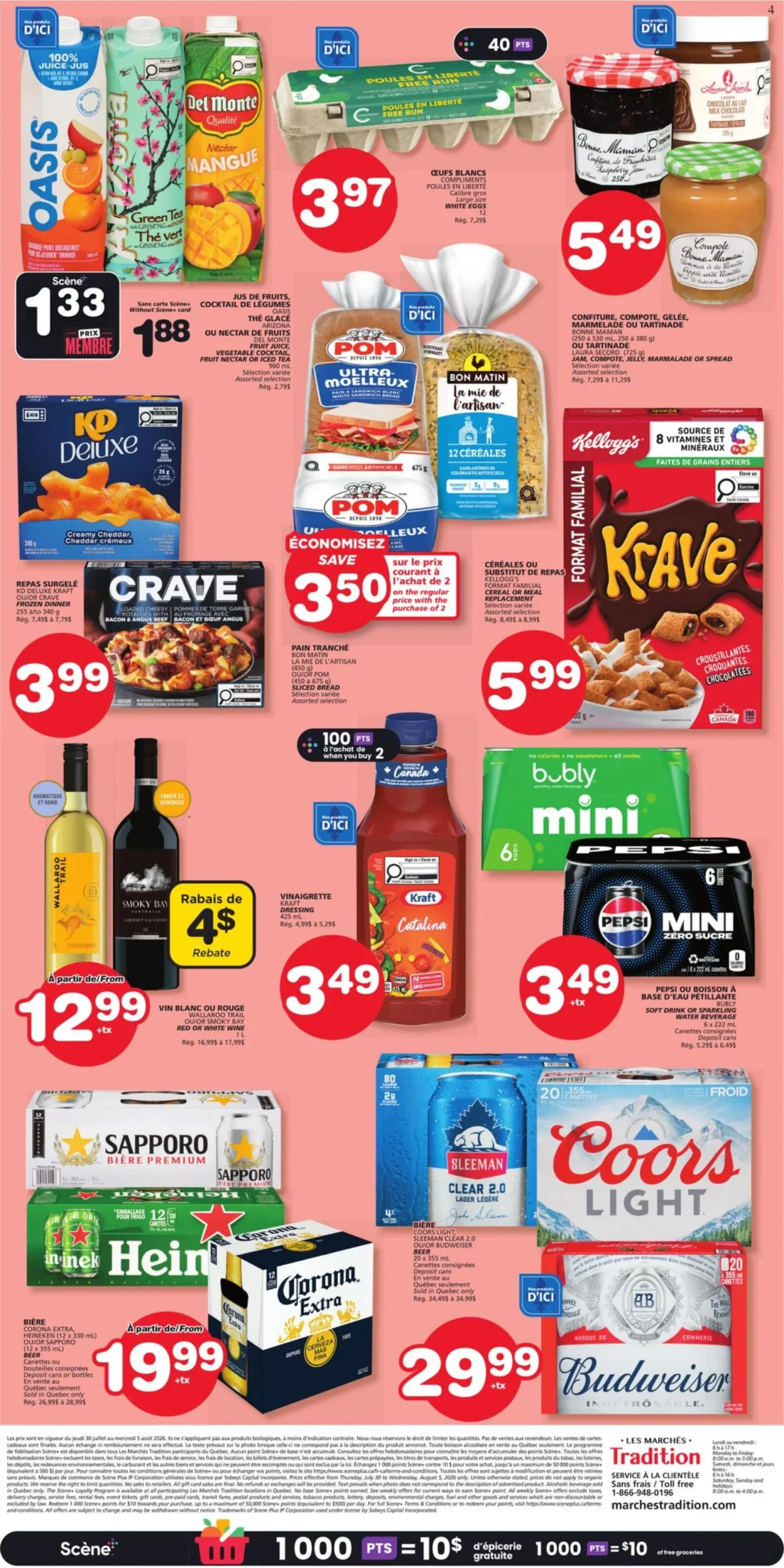 Page 2 de la circulaire Les Marchés Tradition