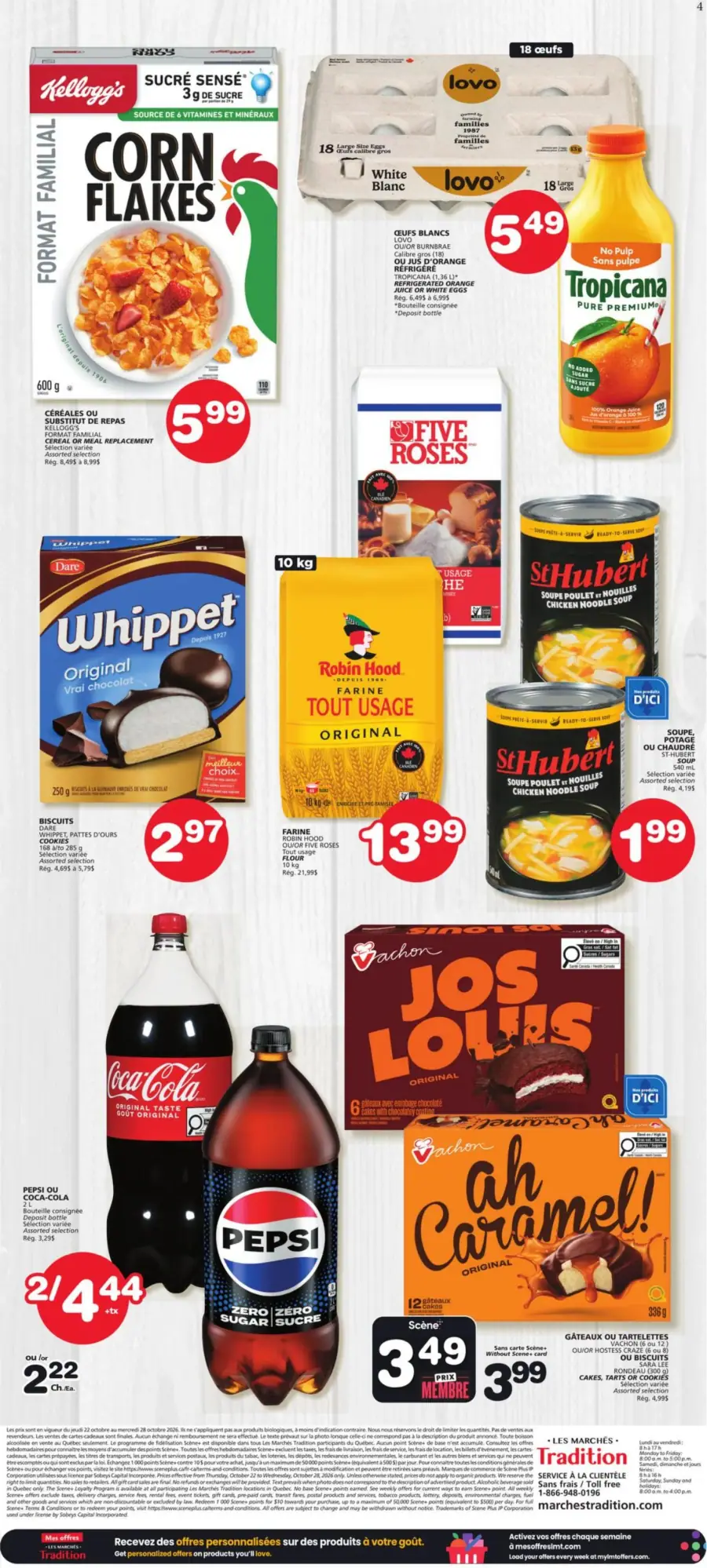 Page 2 de la circulaire Les Marchés Tradition