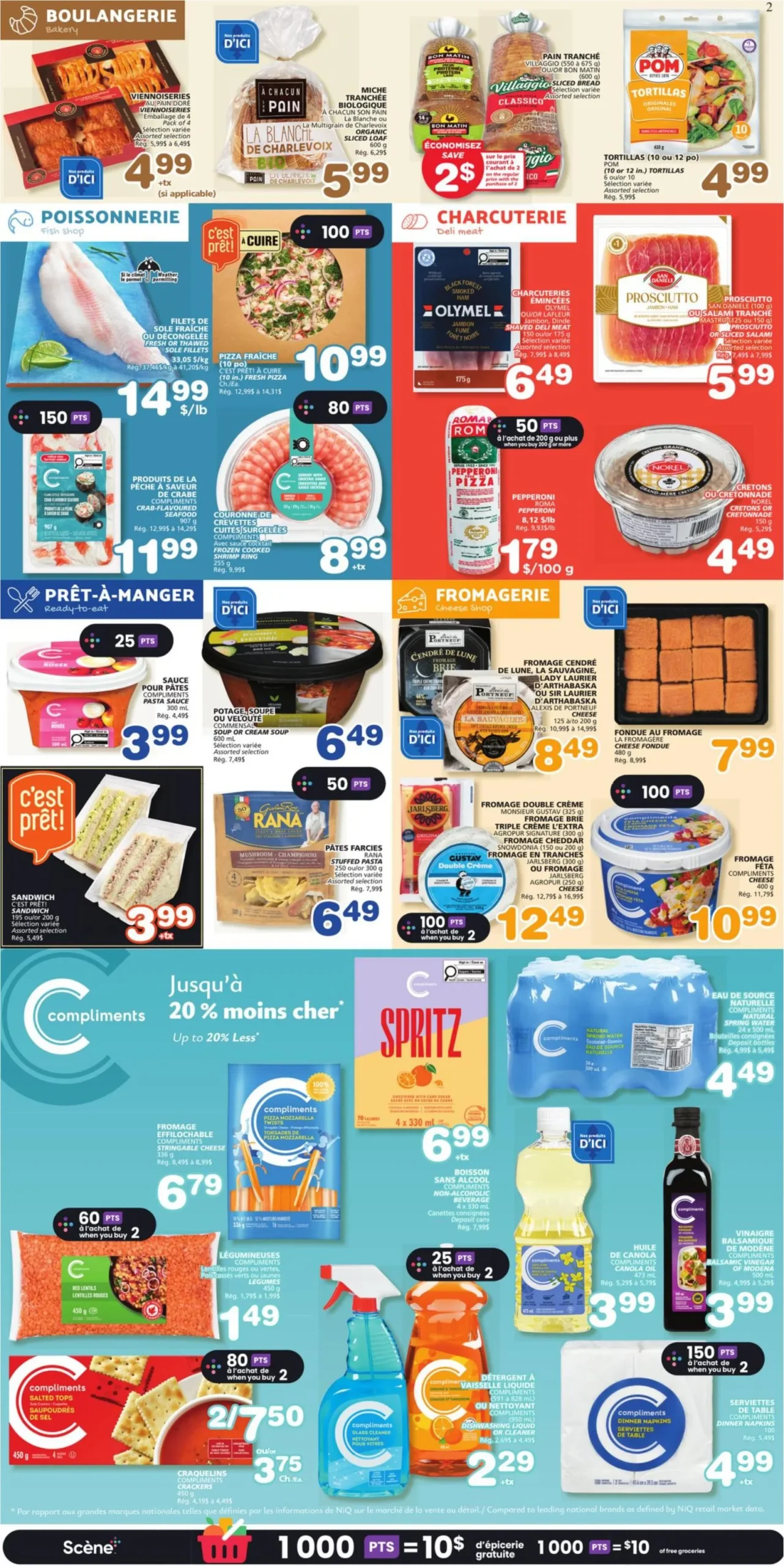 Page 3 de la circulaire Les MarchéS Tradition