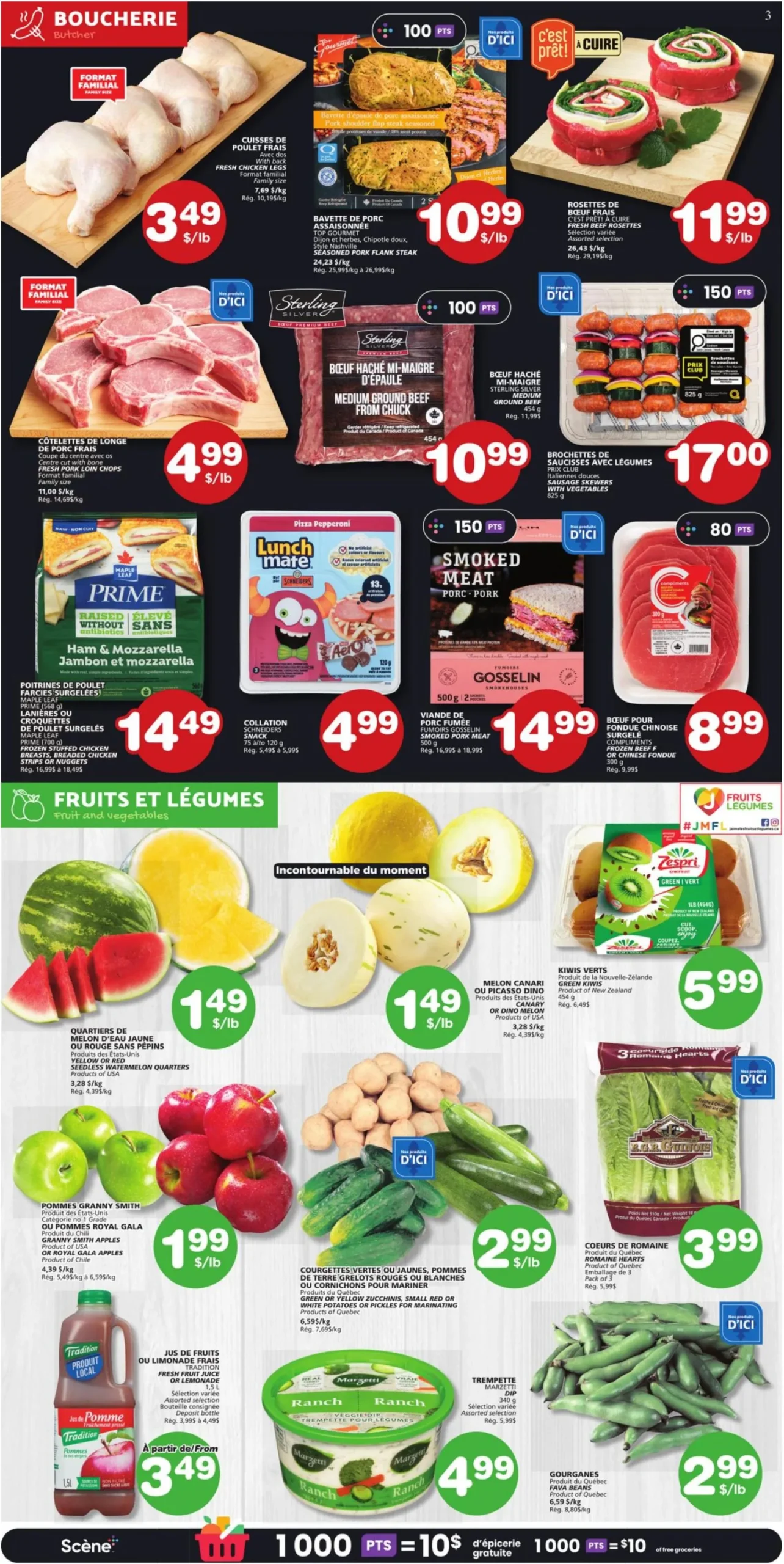 Page 4 de la circulaire Les MarchéS Tradition