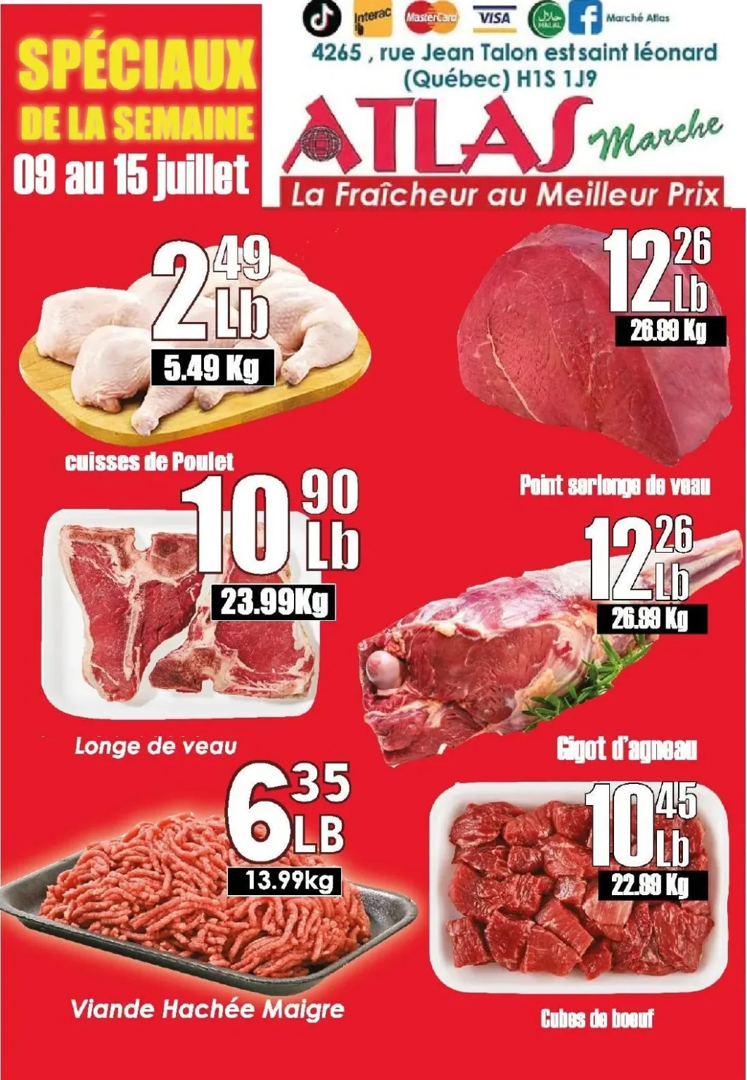 Page 2 de la circulaire Marché Atlas