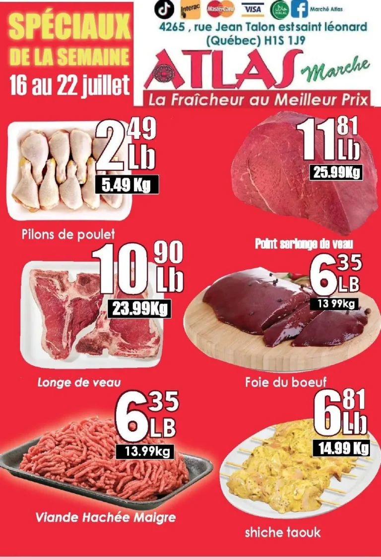 Page 2 de la circulaire Marché Atlas