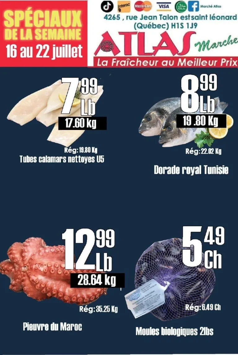 Page 3 de la circulaire Marché Atlas