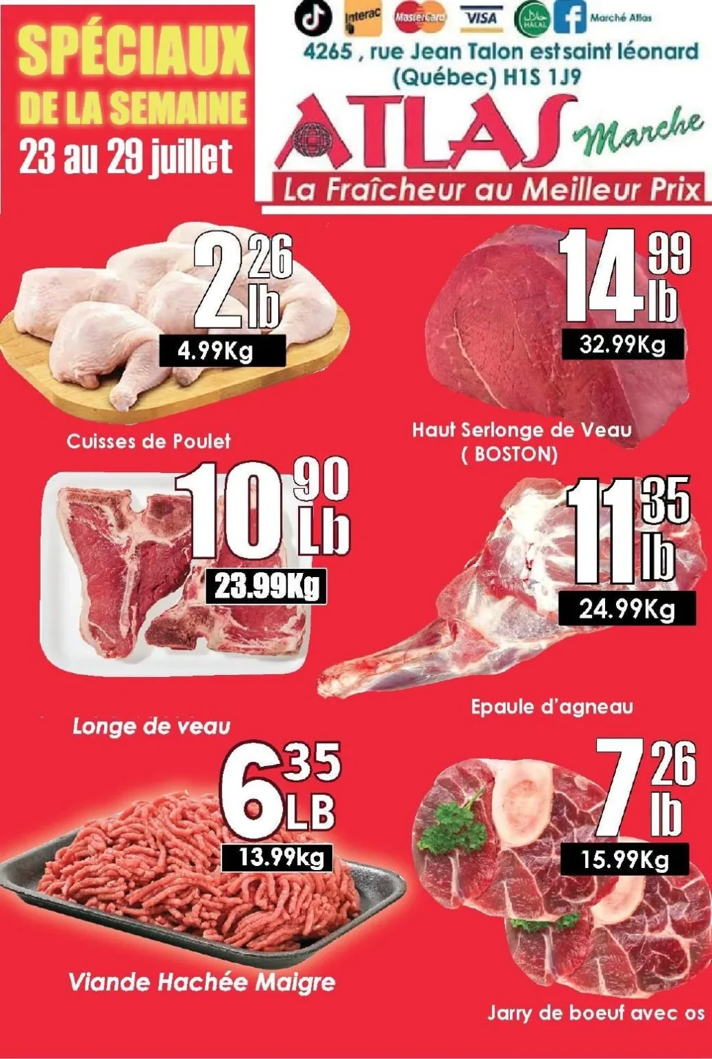 Page 2 de la circulaire Marché Atlas