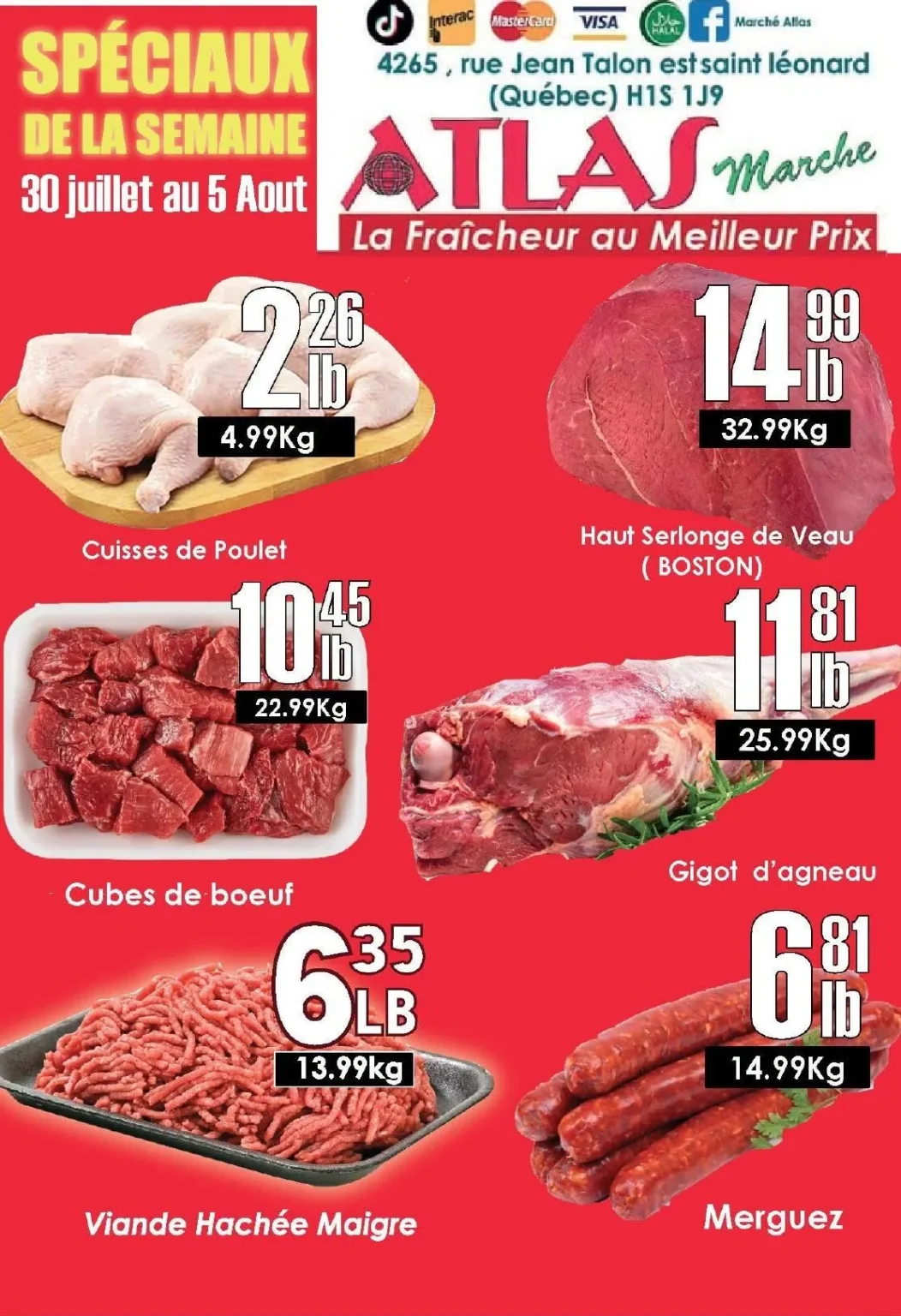 Page 2 de la circulaire Marché Atlas