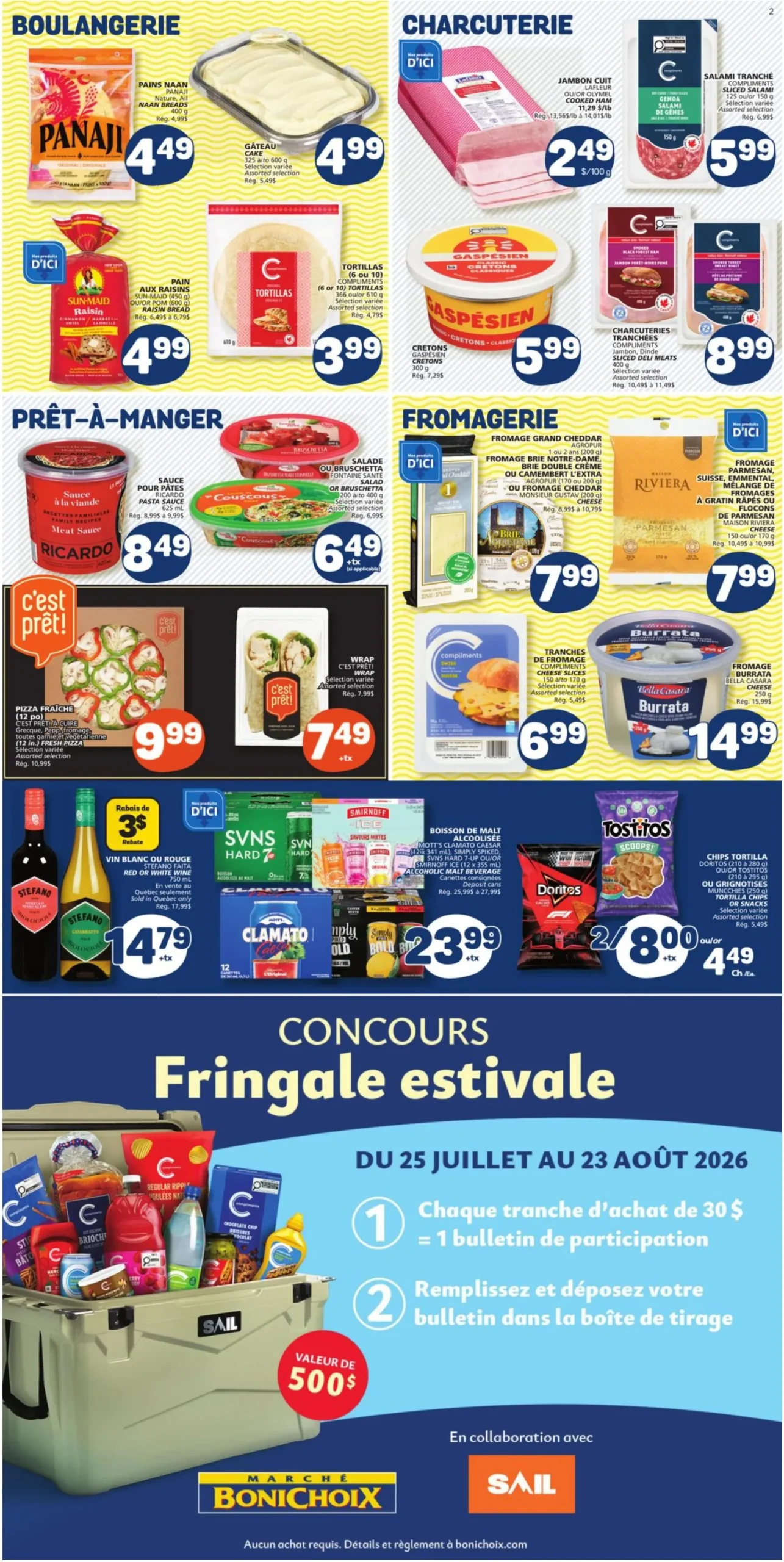 Page 2 de la circulaire Marché Bonichoix