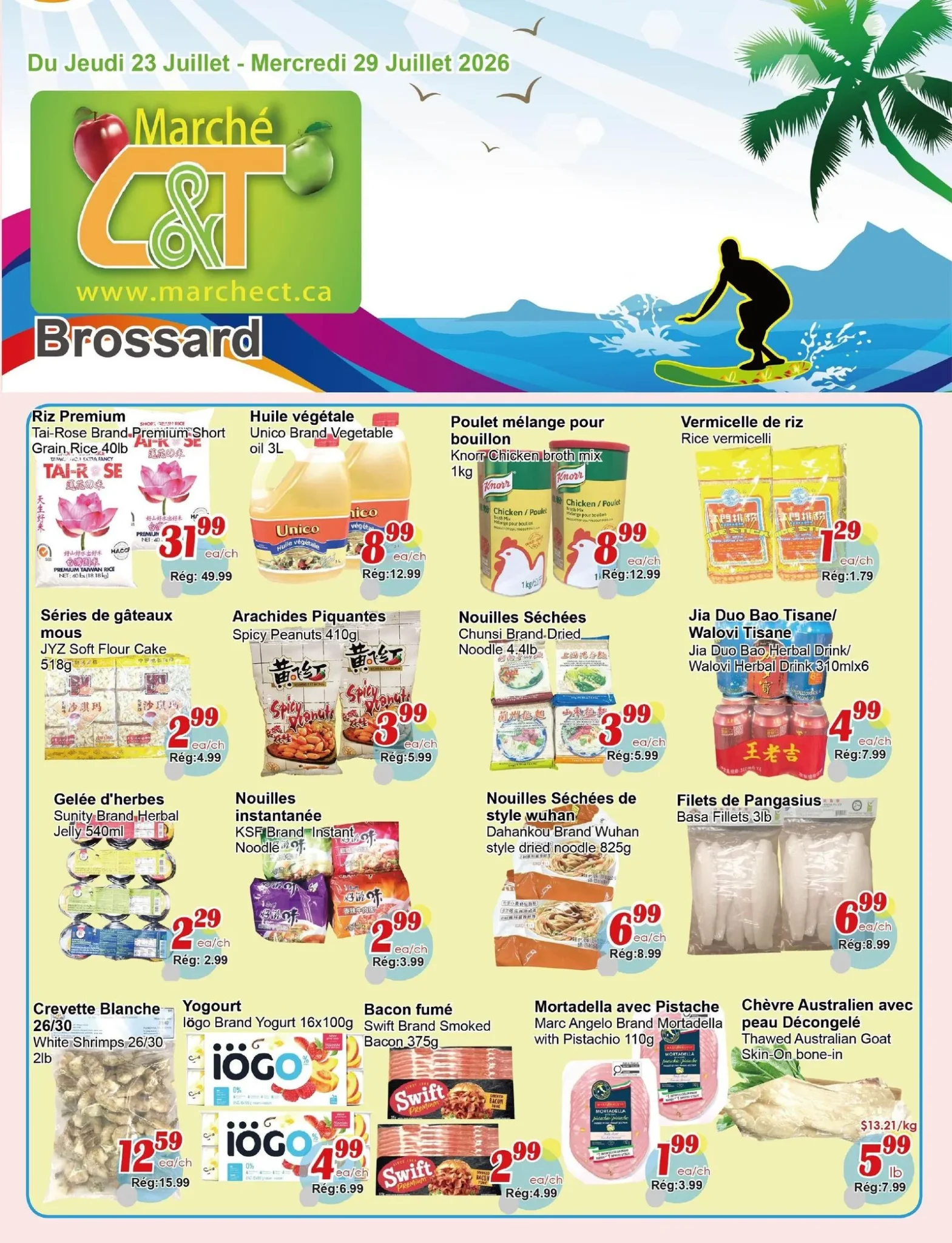 Page 2 de la circulaire Marché C&T Brossard