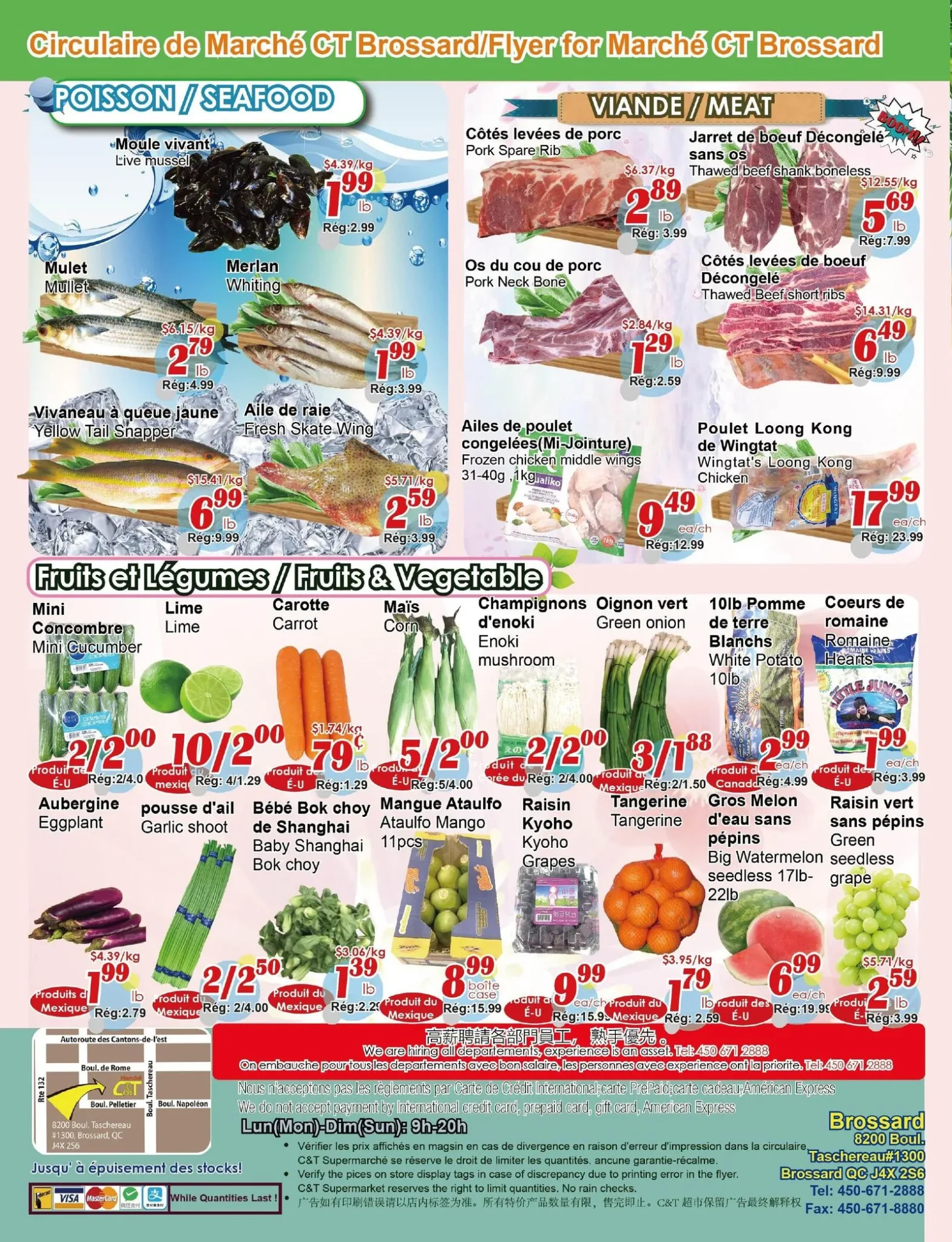 Page 2 de la circulaire Marché C&T Brossard