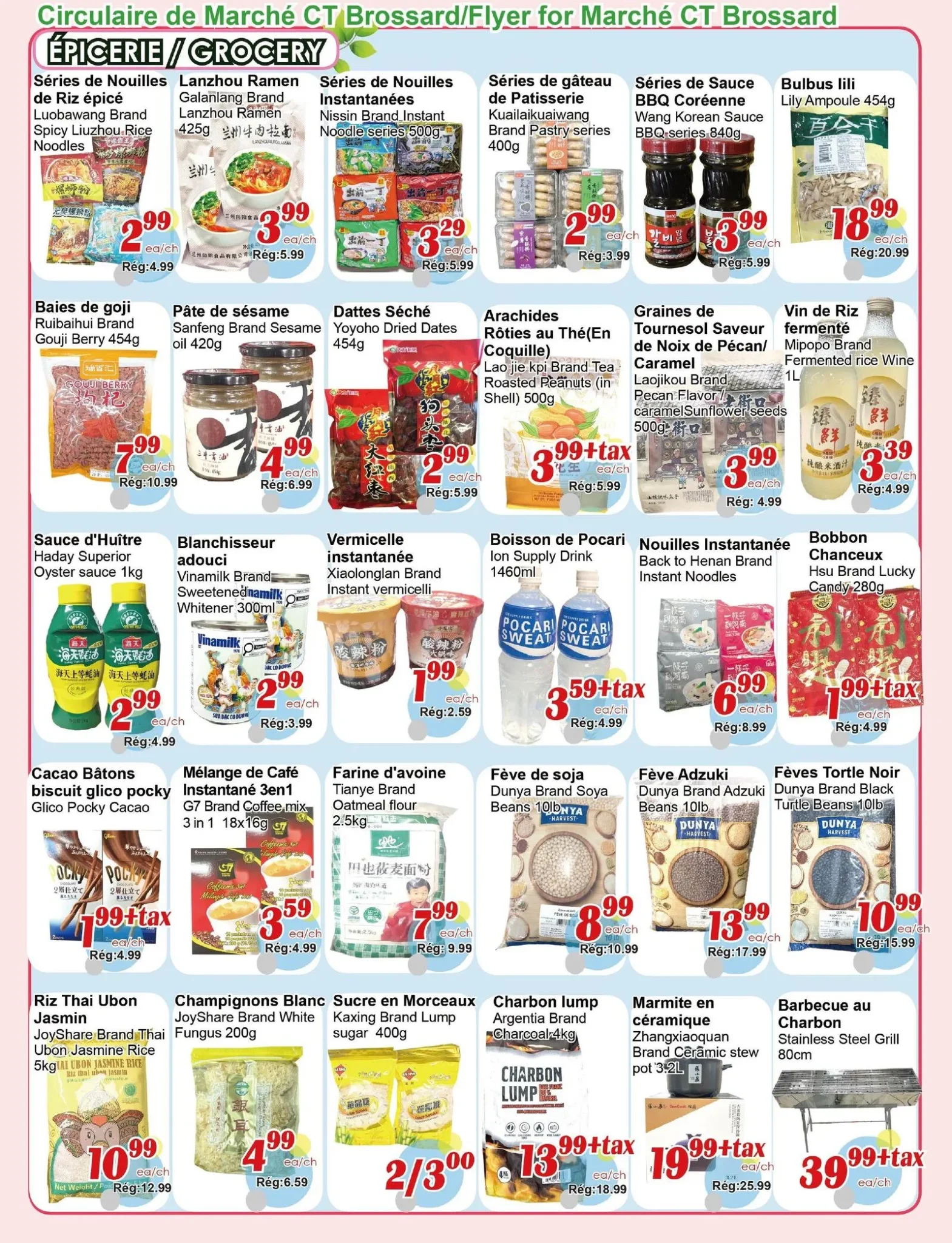 Page 3 de la circulaire Marché C&T Brossard