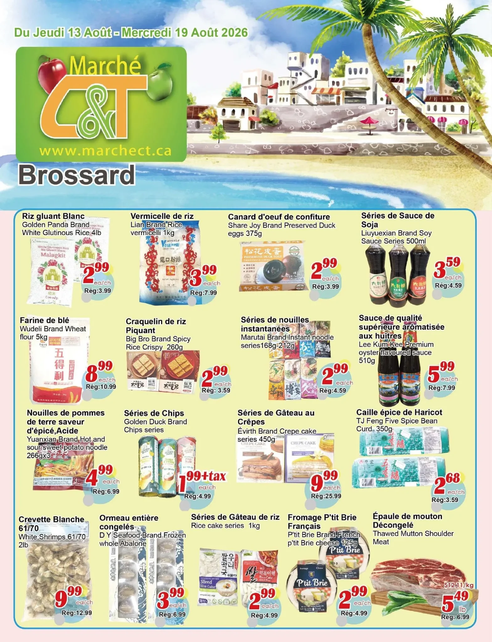 Page 2 de la circulaire Marché C&T Brossard
