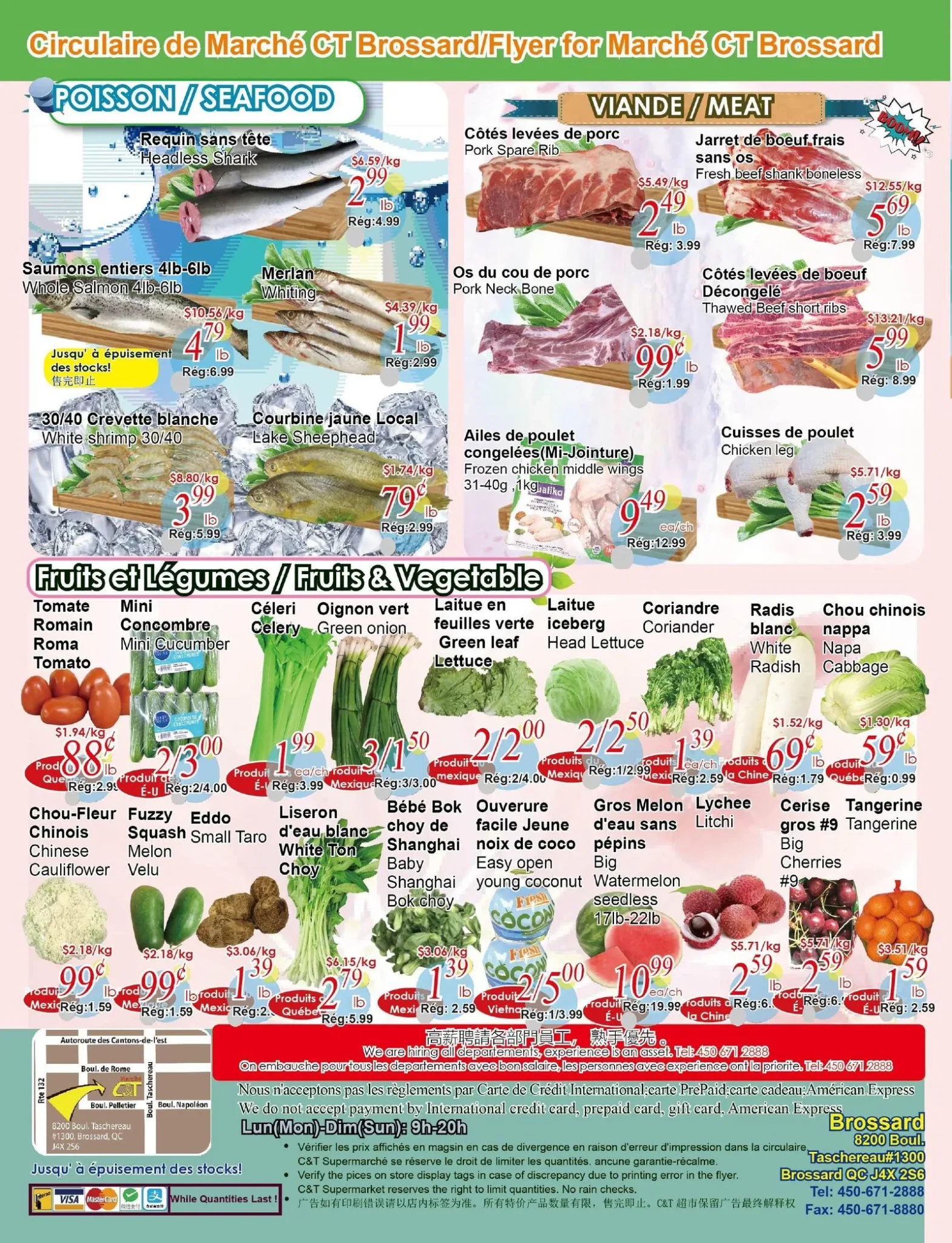 Page 2 de la circulaire Marché C&T Brossard