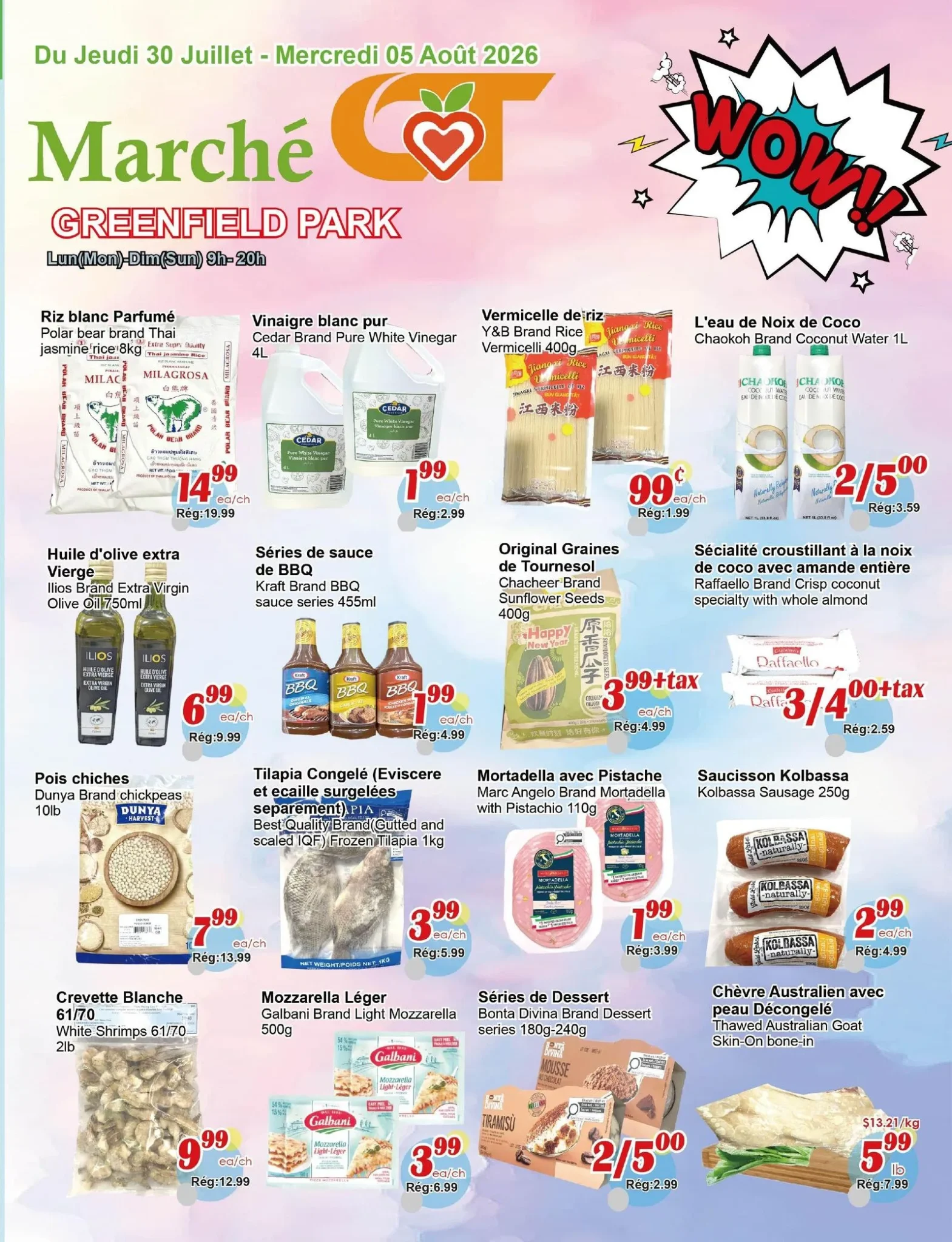 Page 2 de la circulaire Marché C&T Greenfield Park