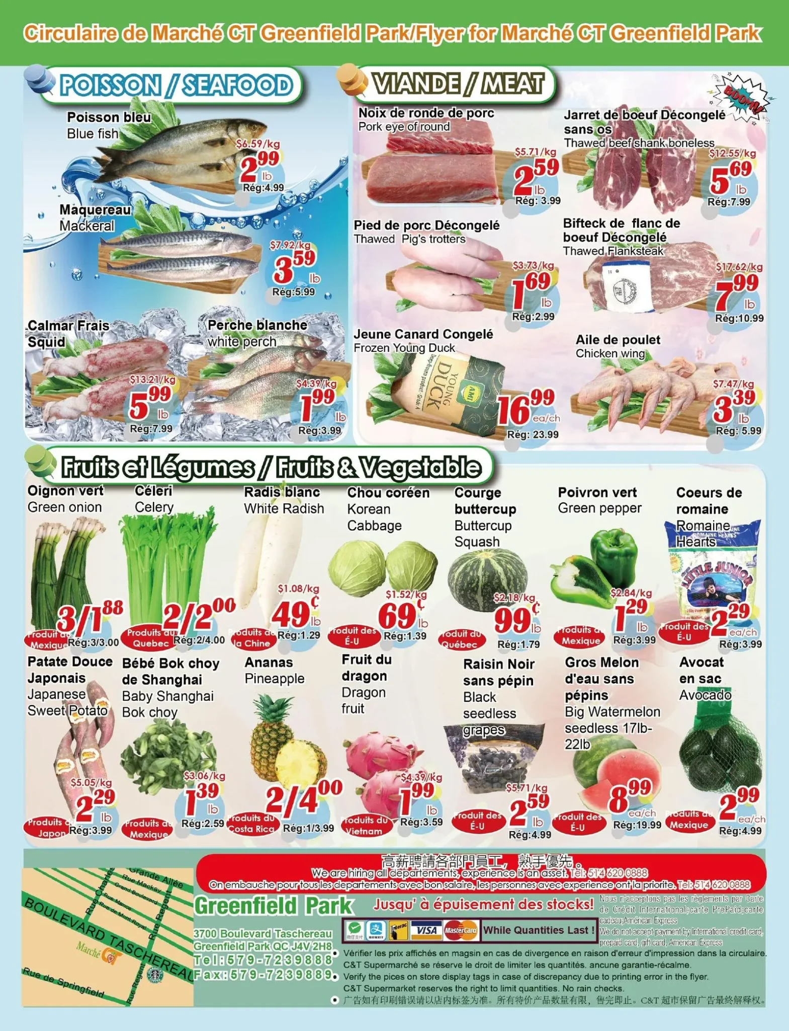 Page 4 de la circulaire Marché C&T Greenfield Park