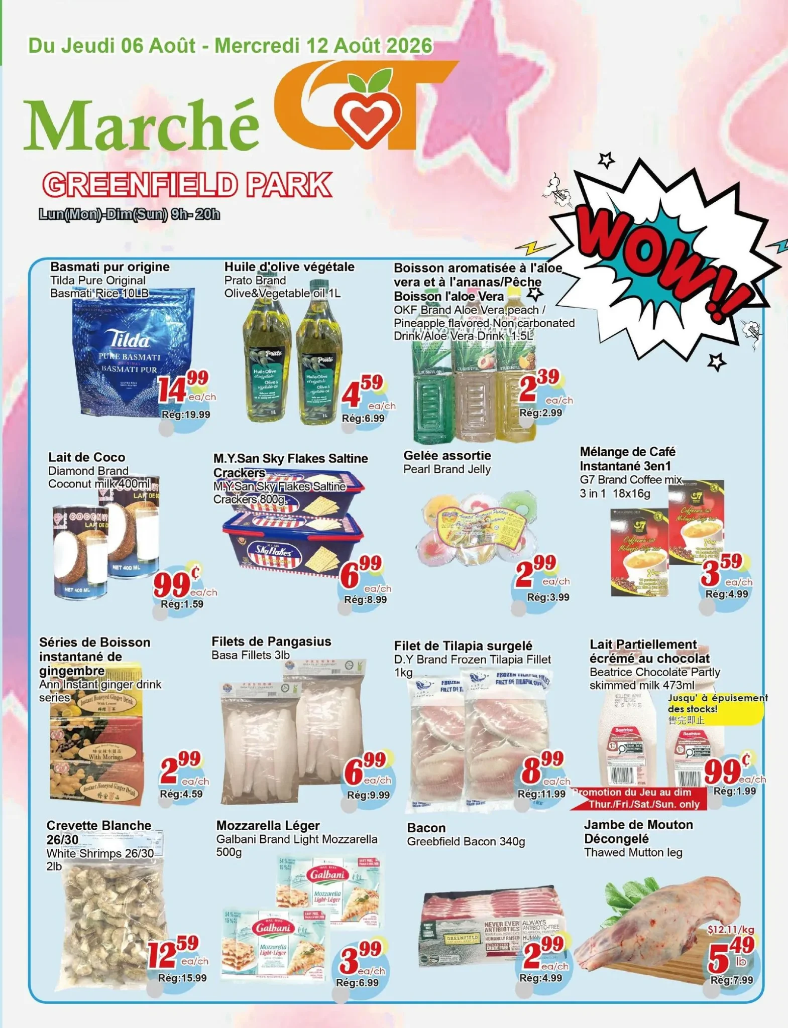 Page 1 de la circulaire Marché C&T Greenfield Park