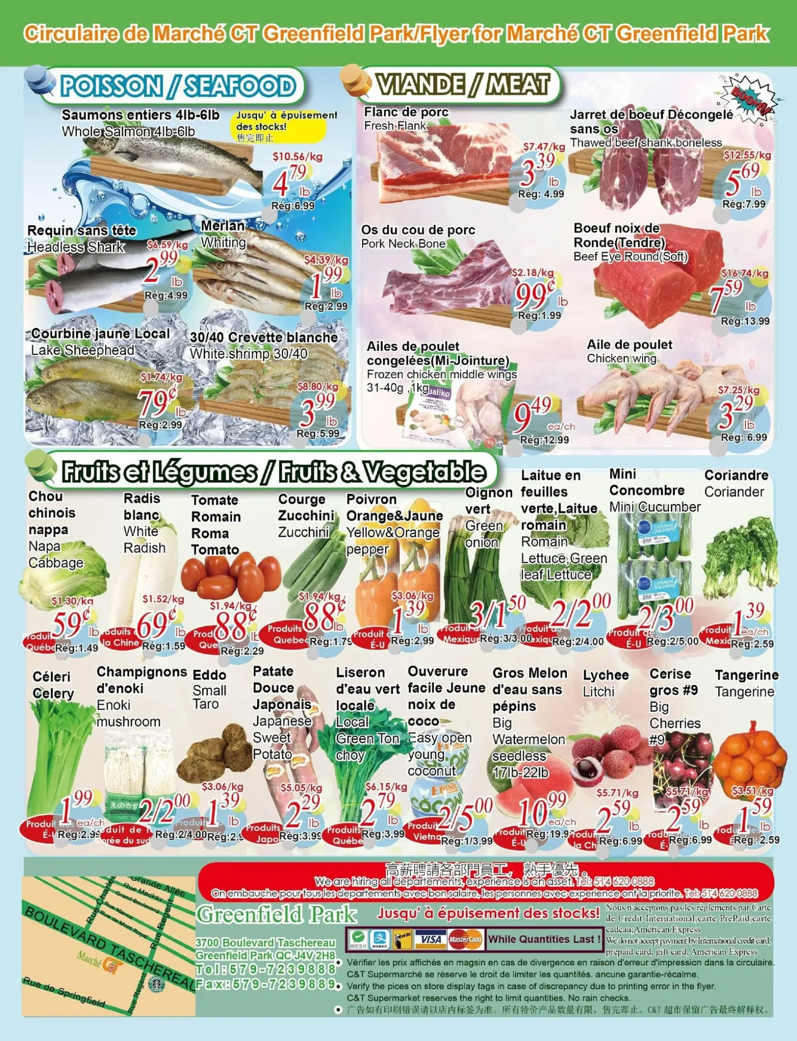 Page 2 de la circulaire Marché C&T Greenfield Park