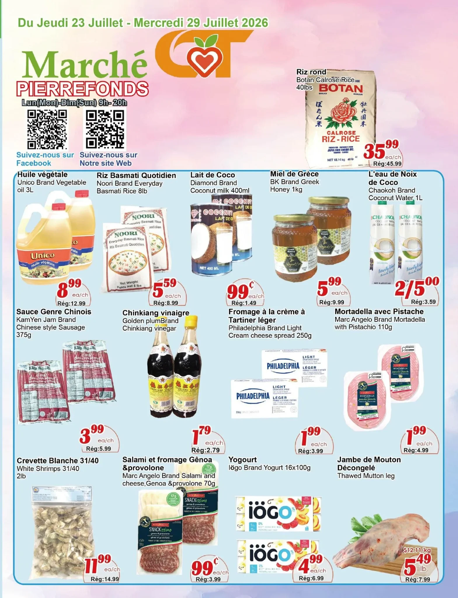 Page 2 de la circulaire Marché C&T Pierrefonds-Roxboro