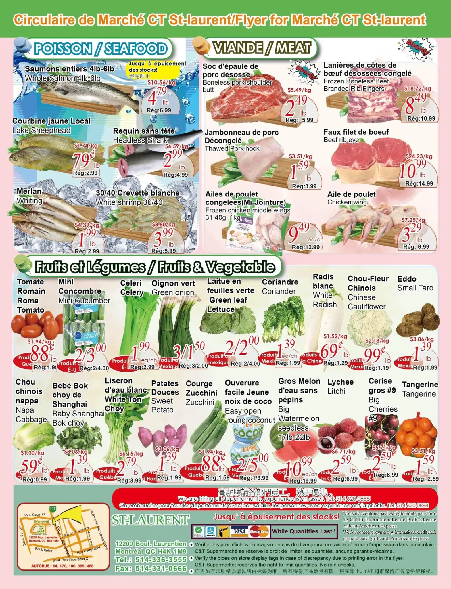Page 3 de la circulaire Marché C&T St-Laurent