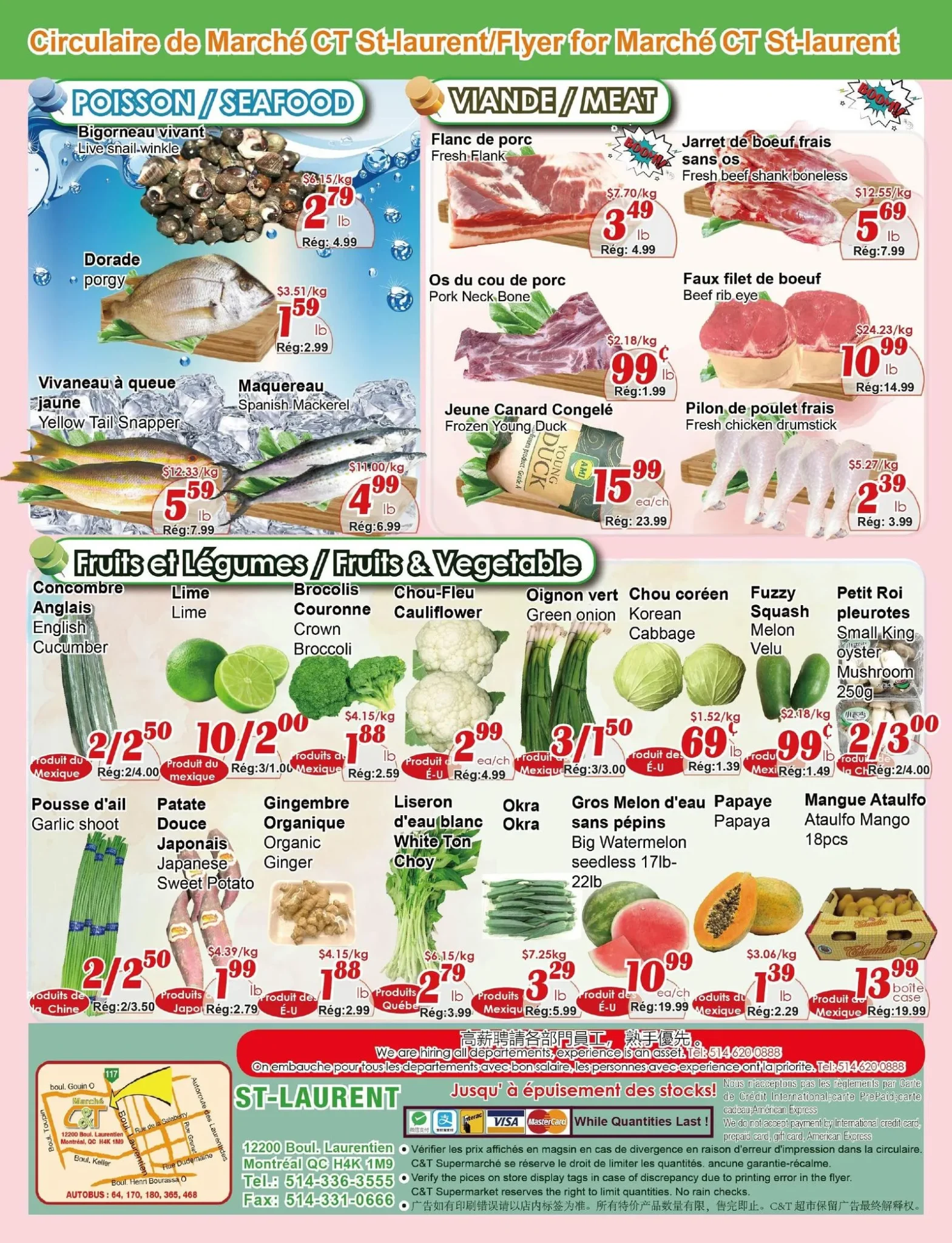 Page 4 de la circulaire Marché C&T St-Laurent