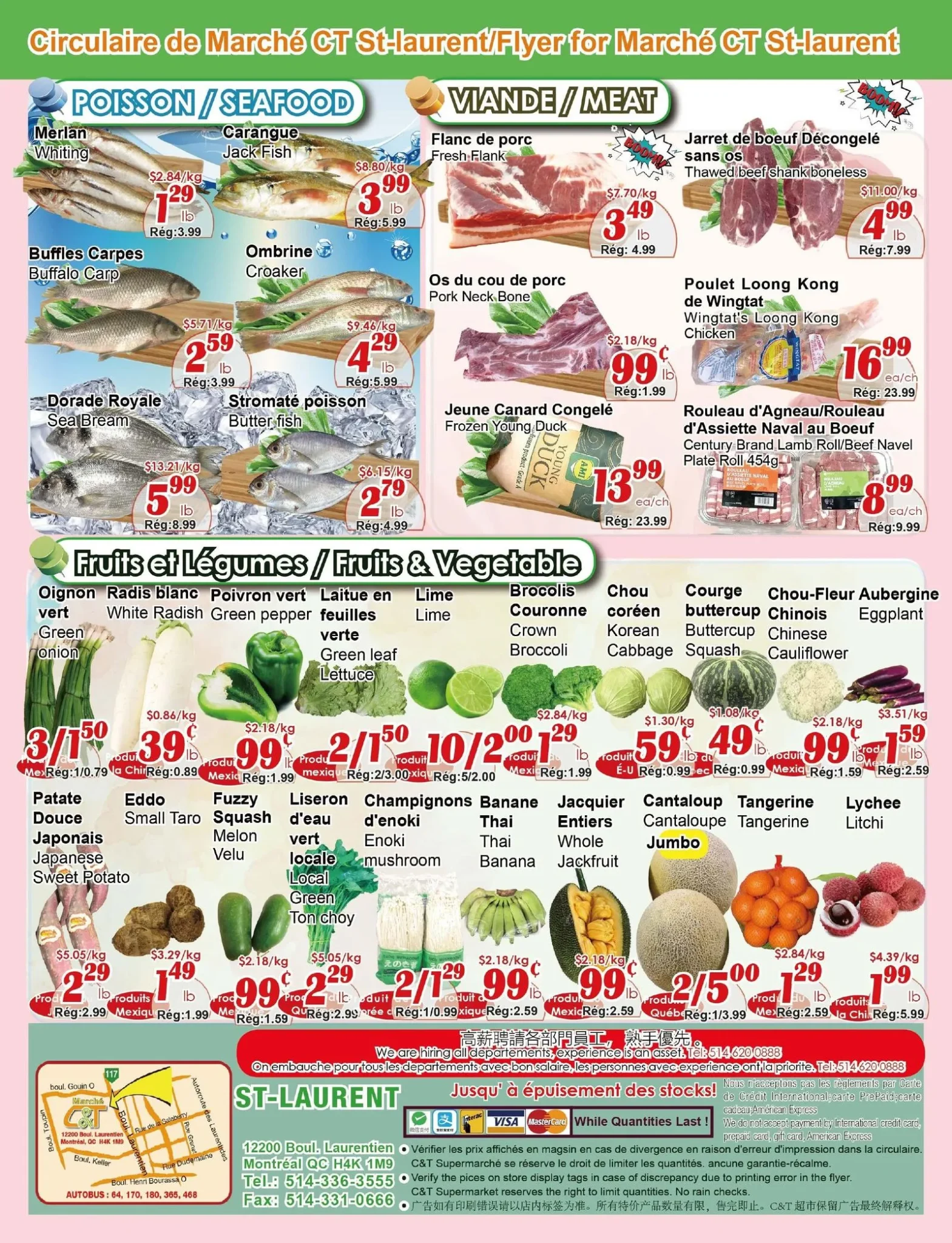 Page 2 de la circulaire Marché C&T St-Laurent