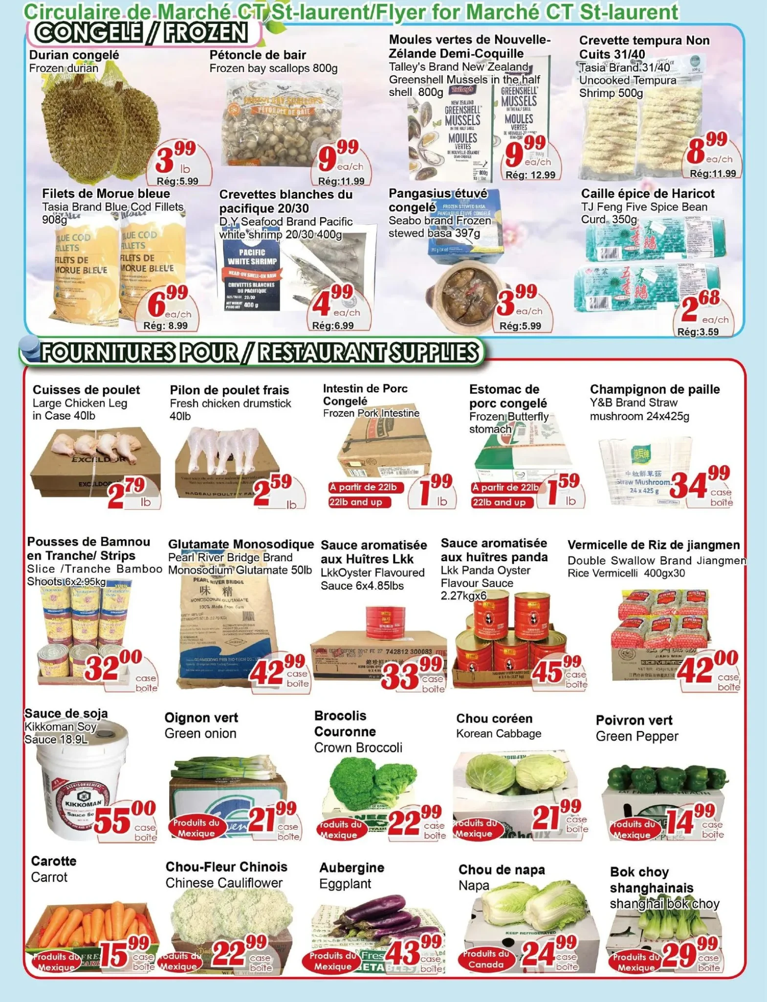 Page 4 de la circulaire Marché C&T St-Laurent