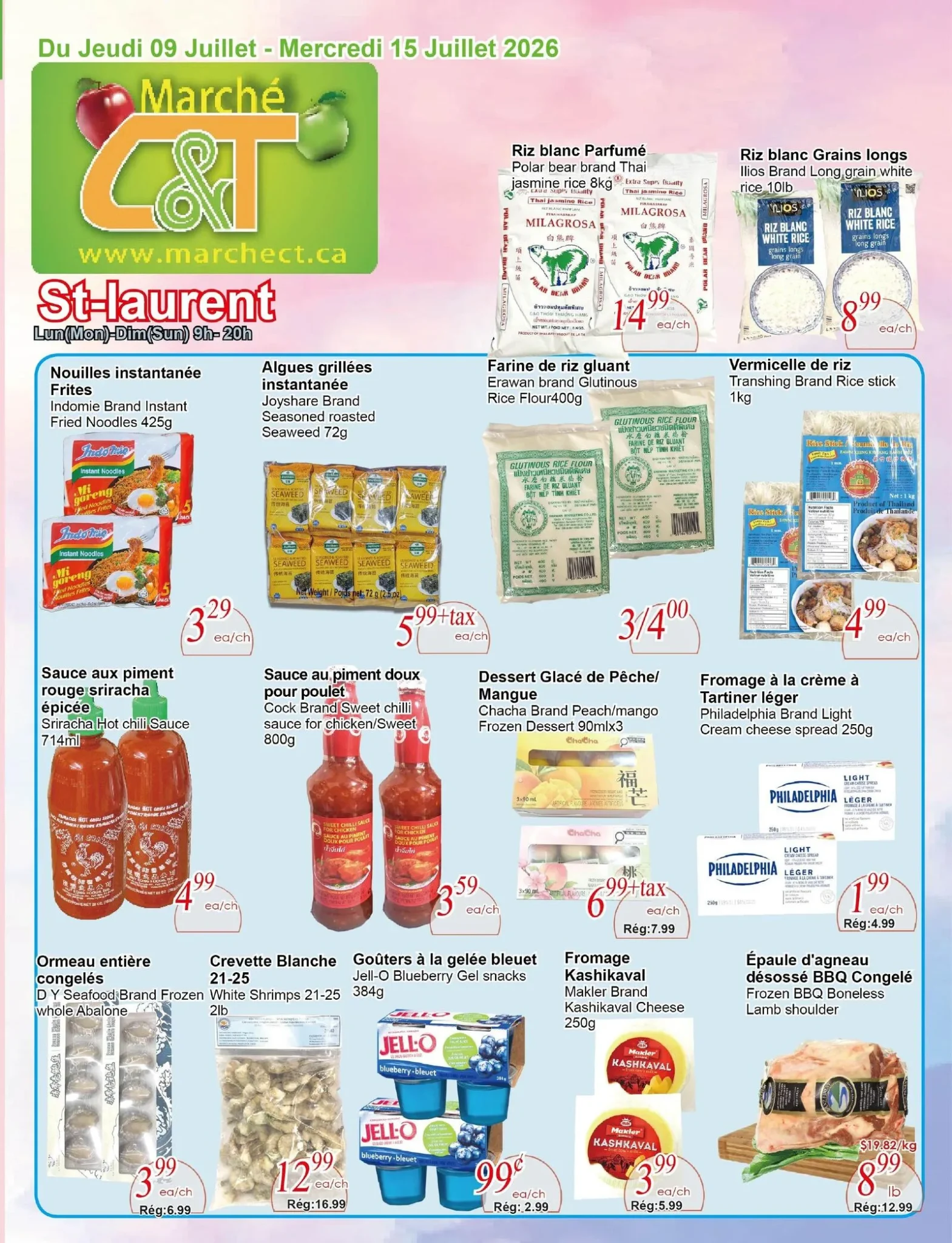 Page 1 de la circulaire Marché C&T St-Laurent